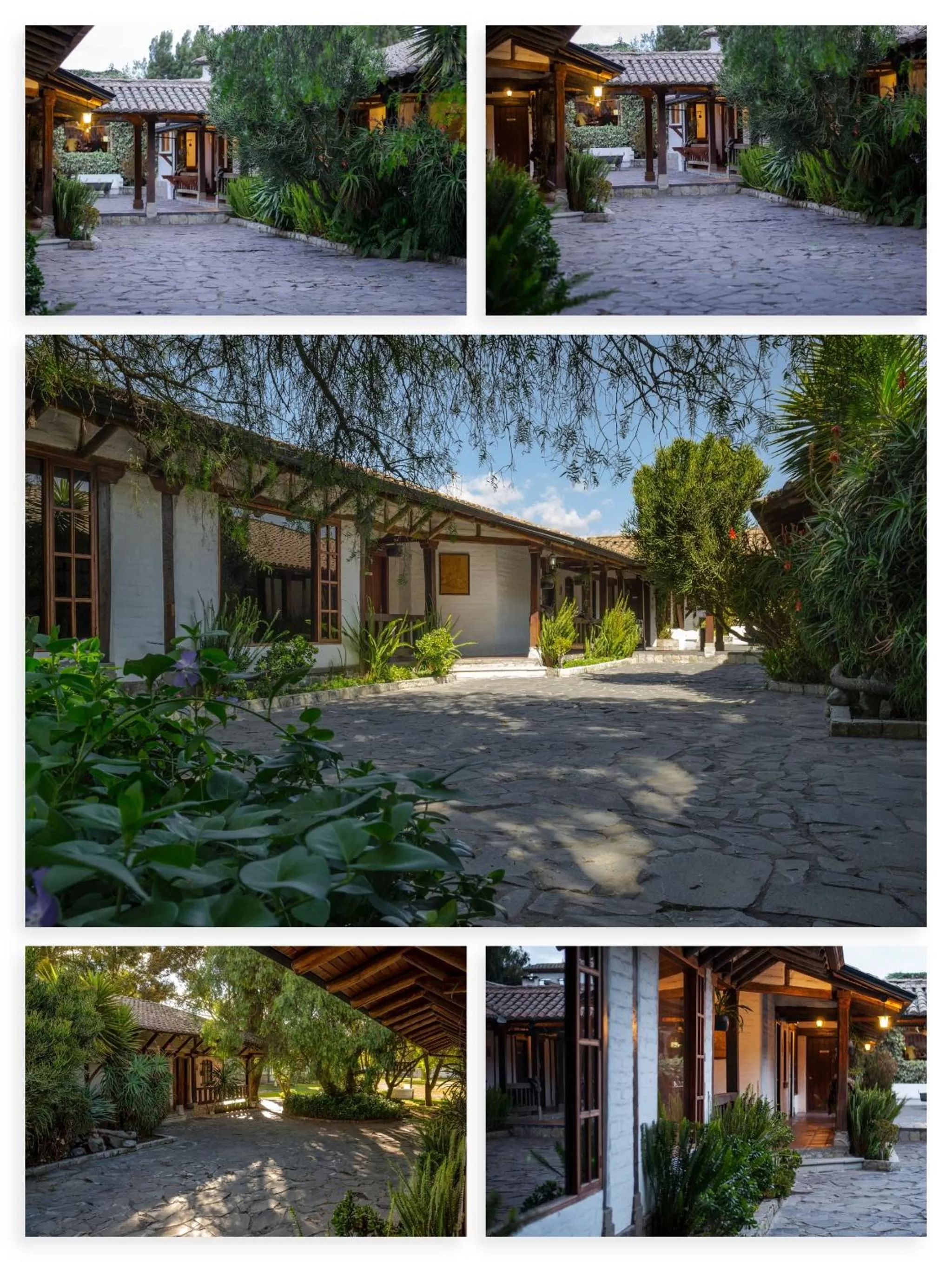 Facade/entrance in Hotel Hacienda Abraspungo