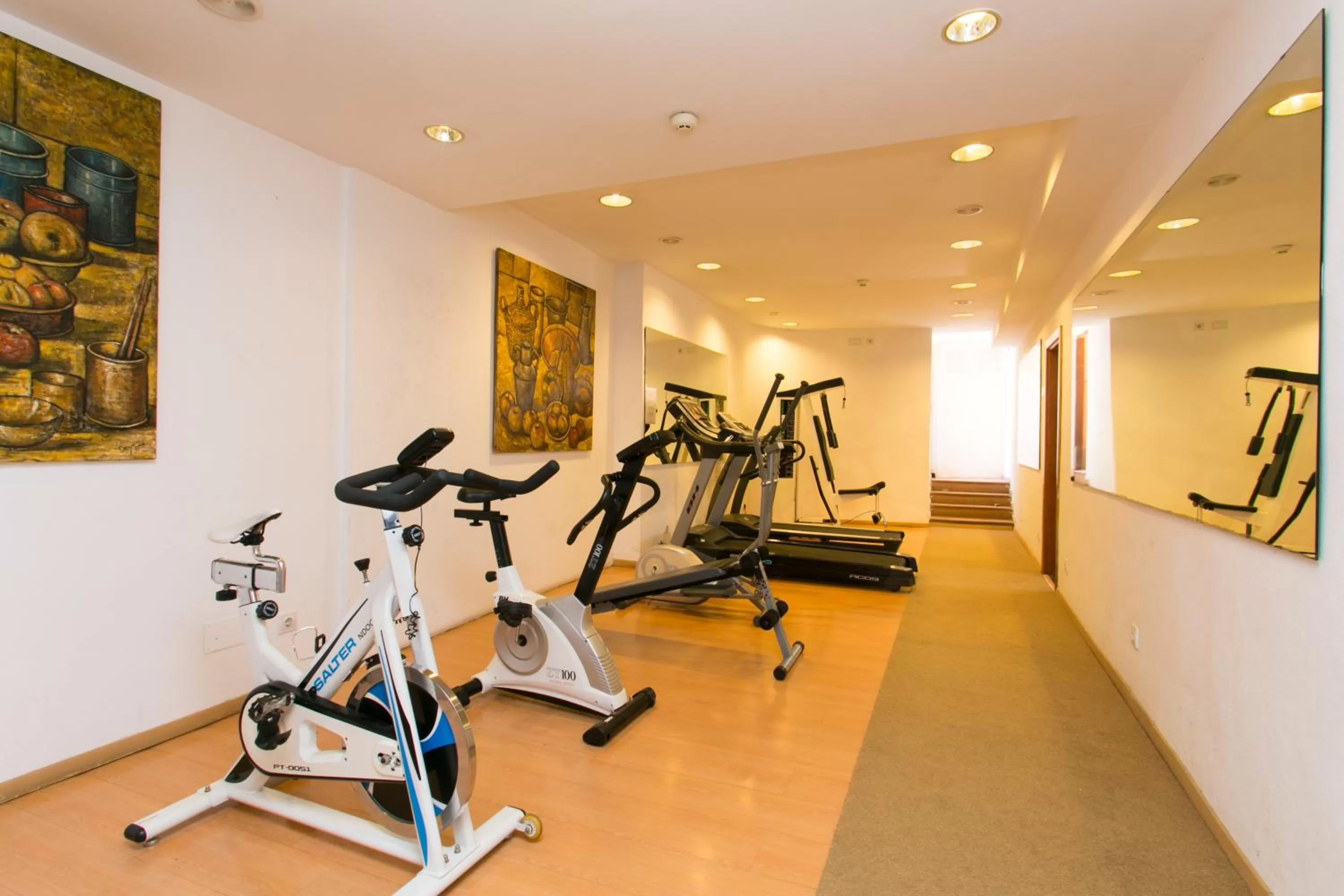 Fitness centre/facilities in Hotel Artmadams