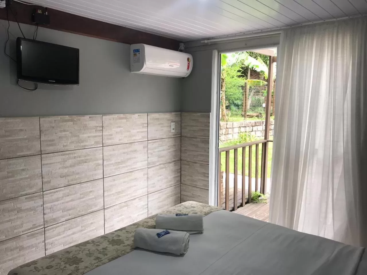 Bed in Pousada Jardim Da Lagoa