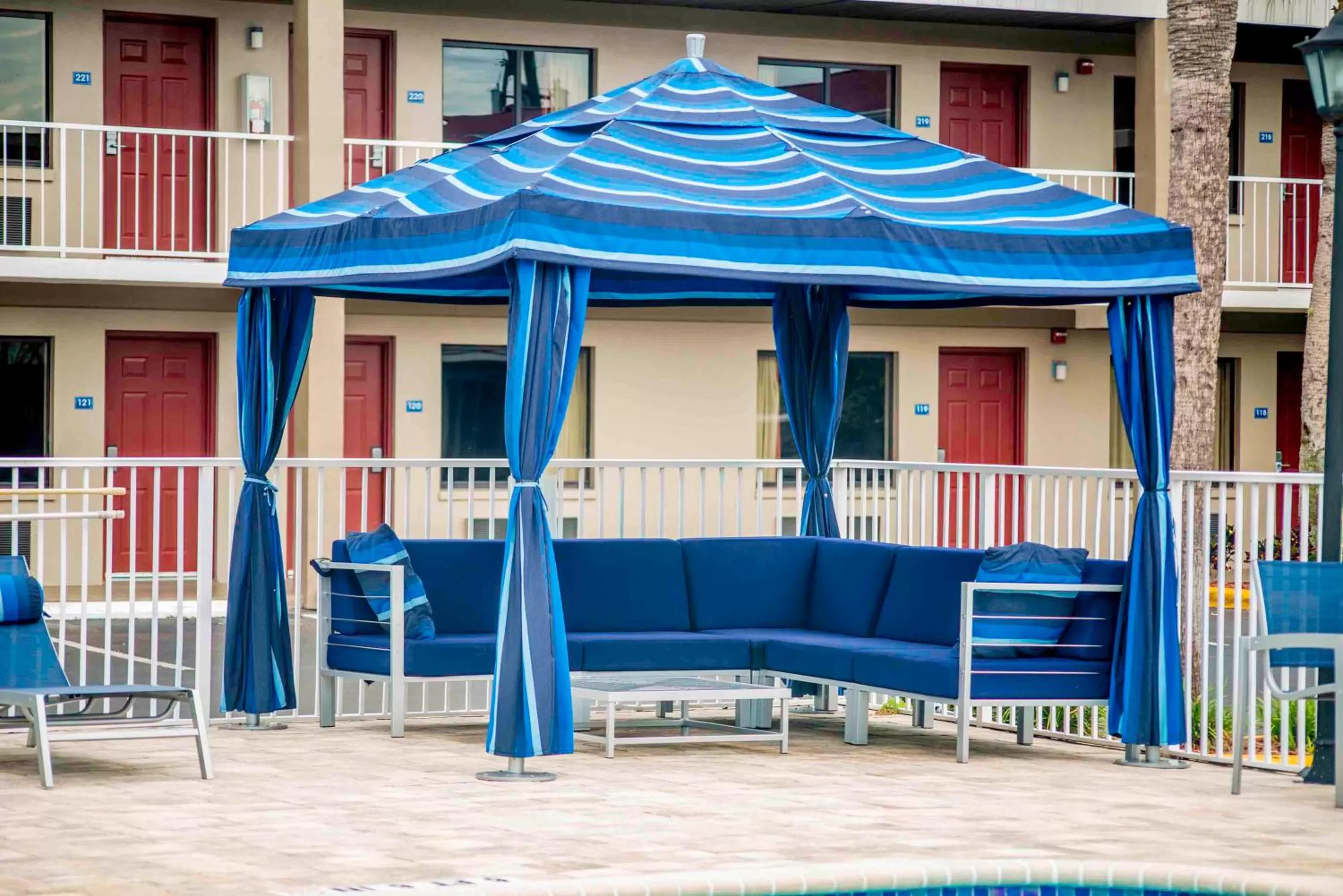 Swimming pool in Hotel South Tampa & Suites