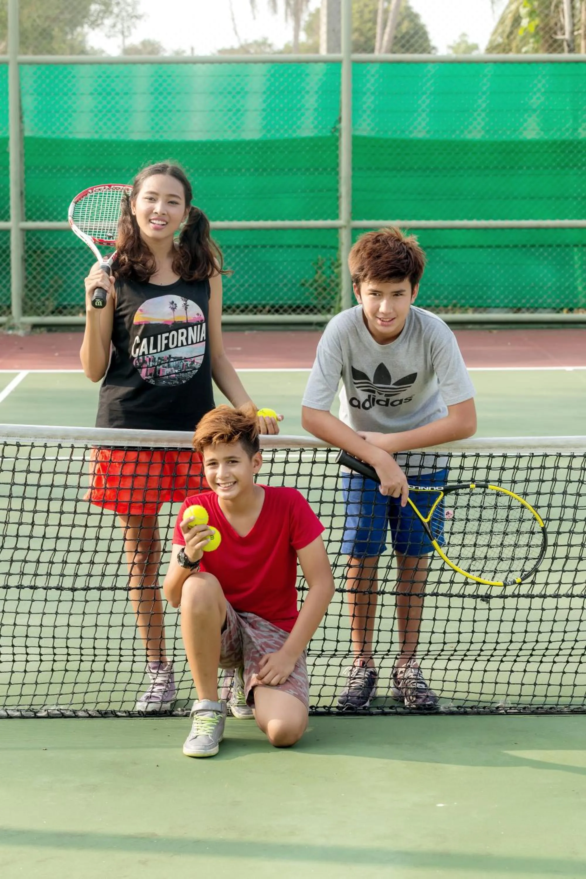 Tennis court in Anantara Vacation Club Mai Khao Phuket