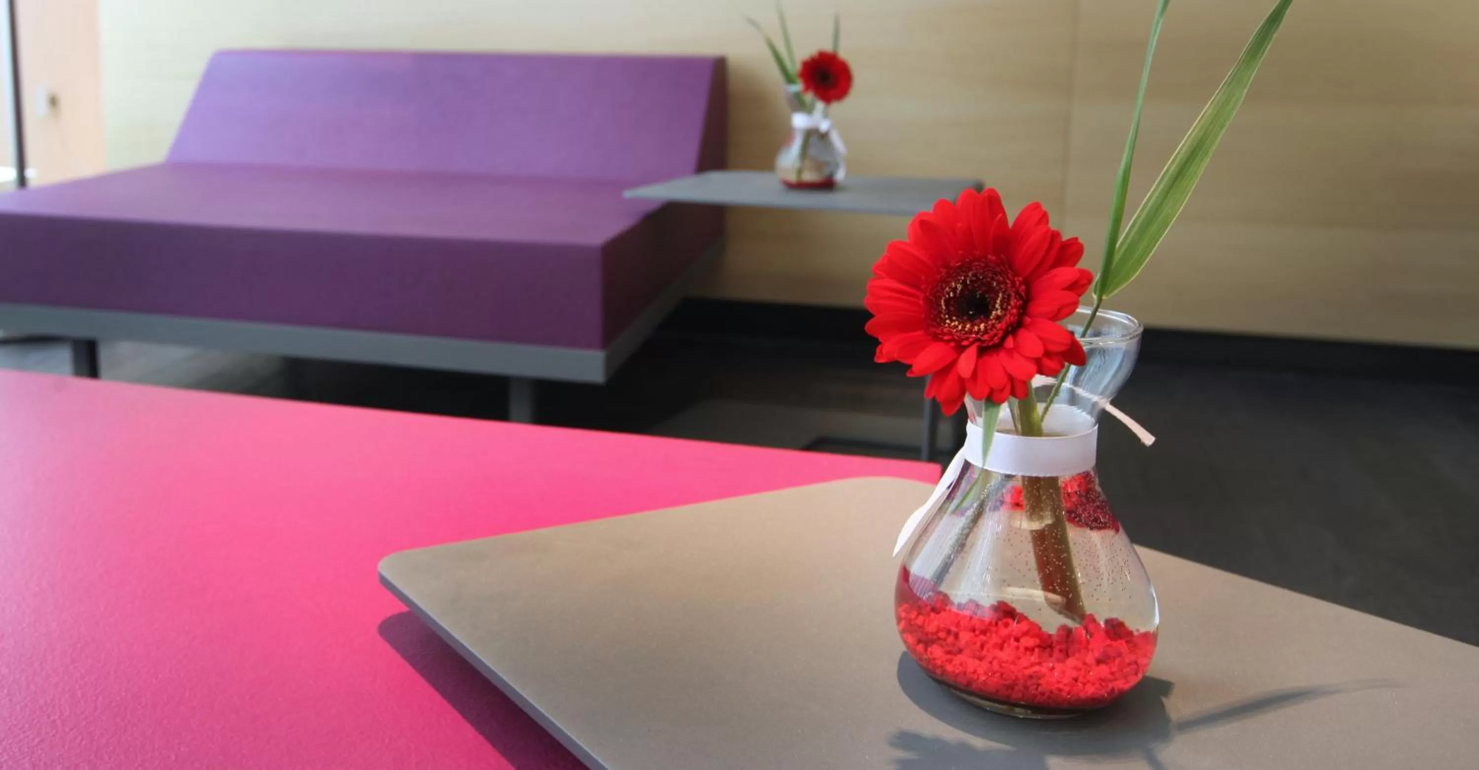 Decorative detail, Bed in Lindner Hotel Frankfurt Sportpark, part of JdV by Hyatt