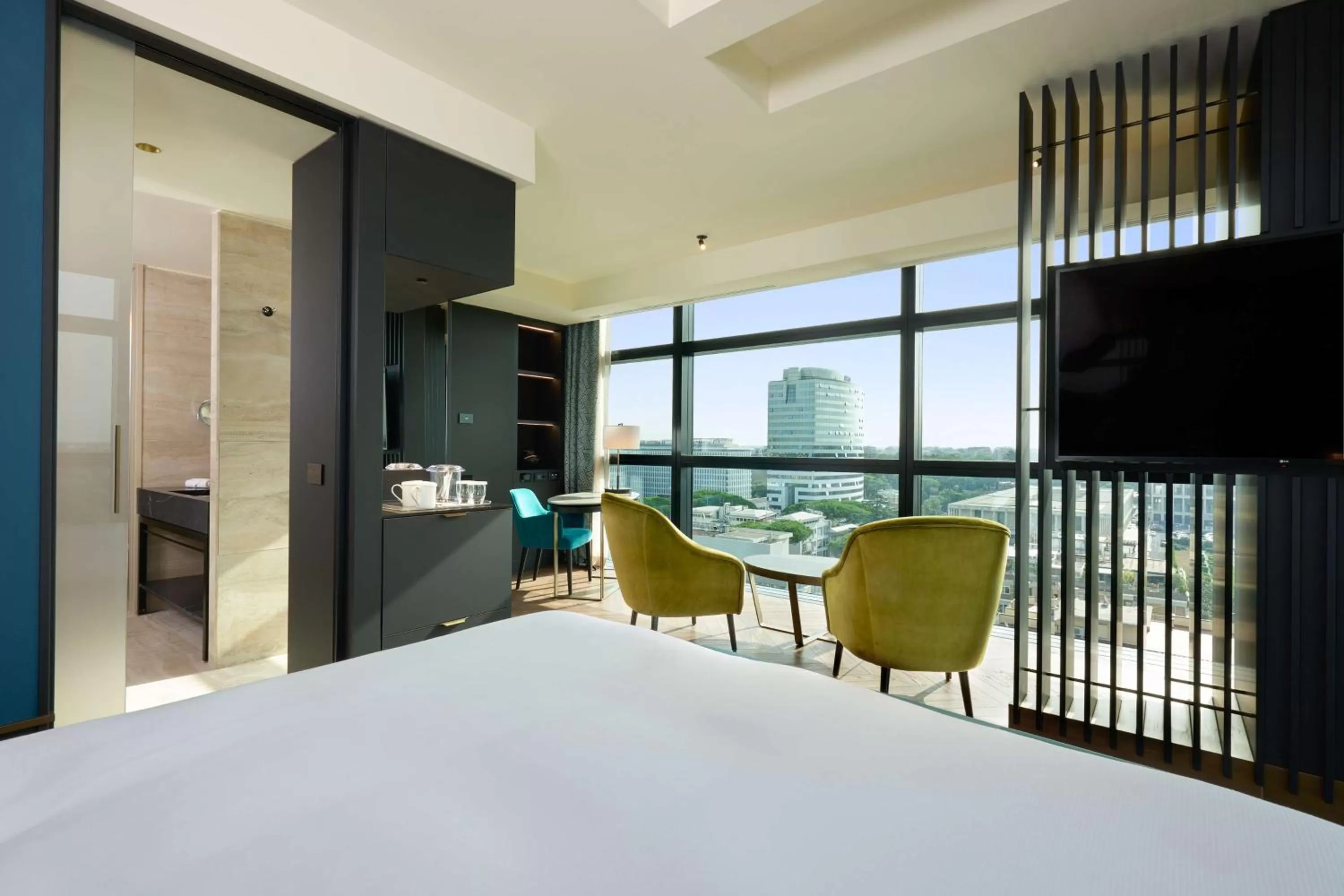 Bedroom, Bed in Hilton Rome Eur La Lama