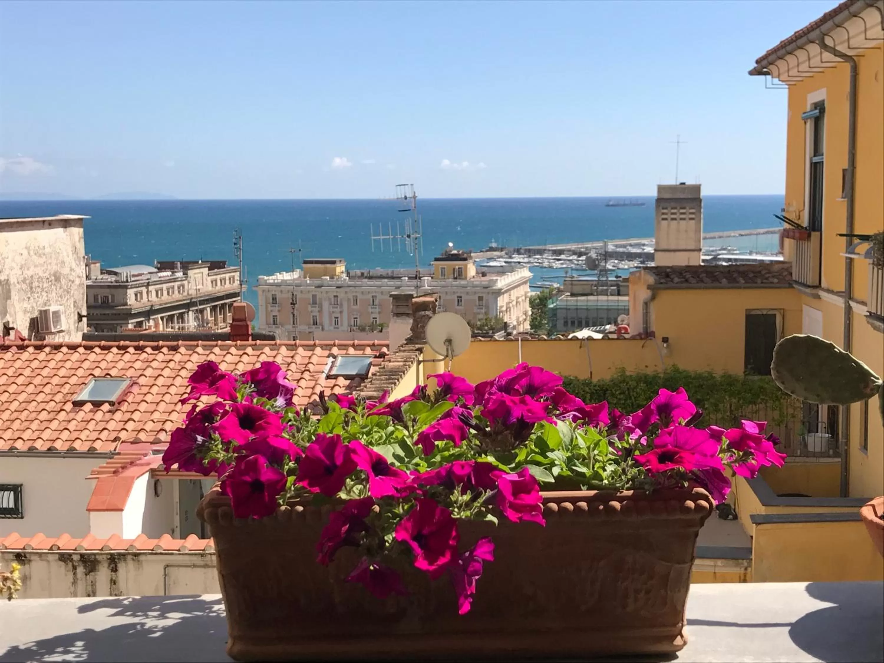 Sea view in B&B Palazzo Conforti