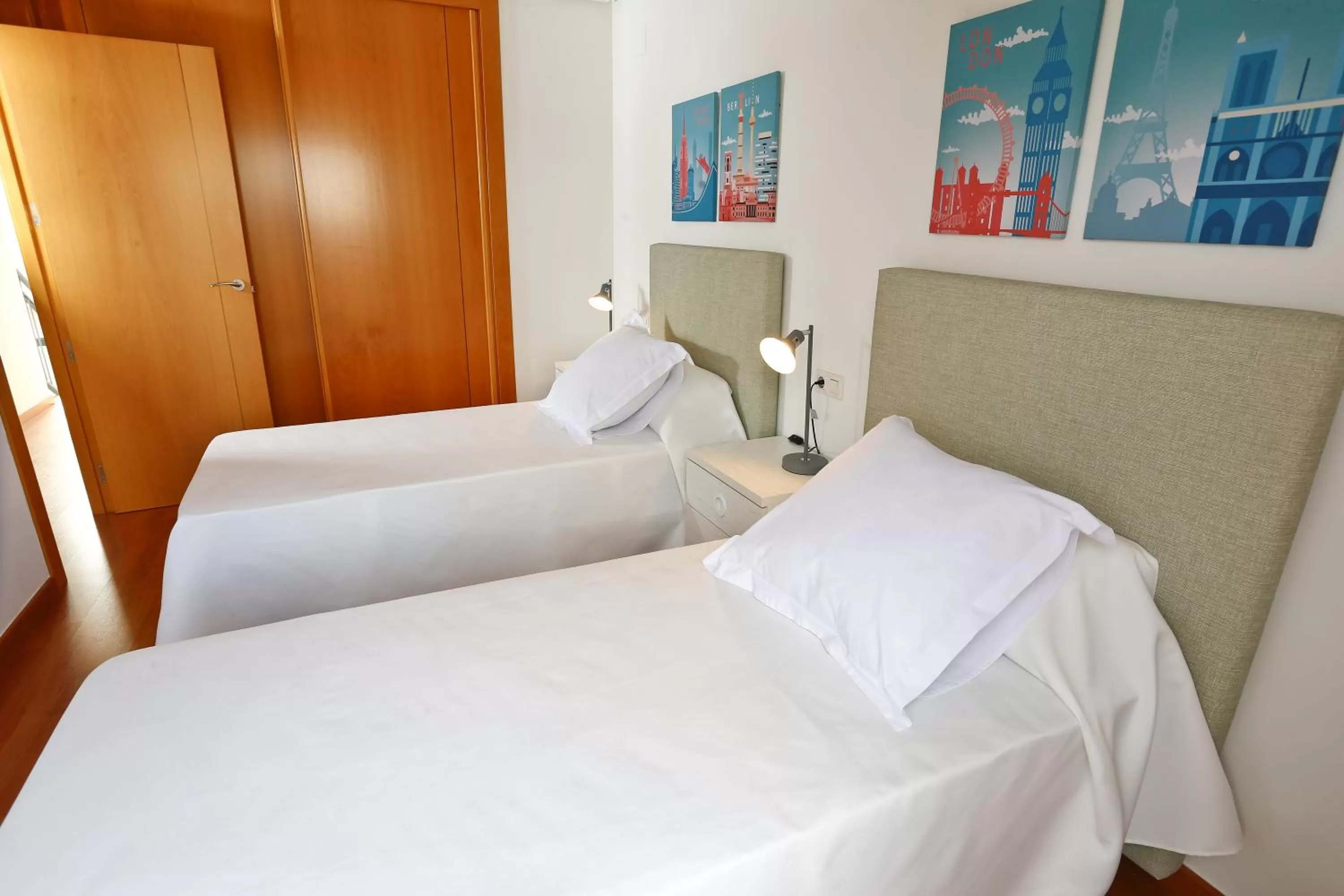 Bedroom, Bed in Alojamientos Libertad