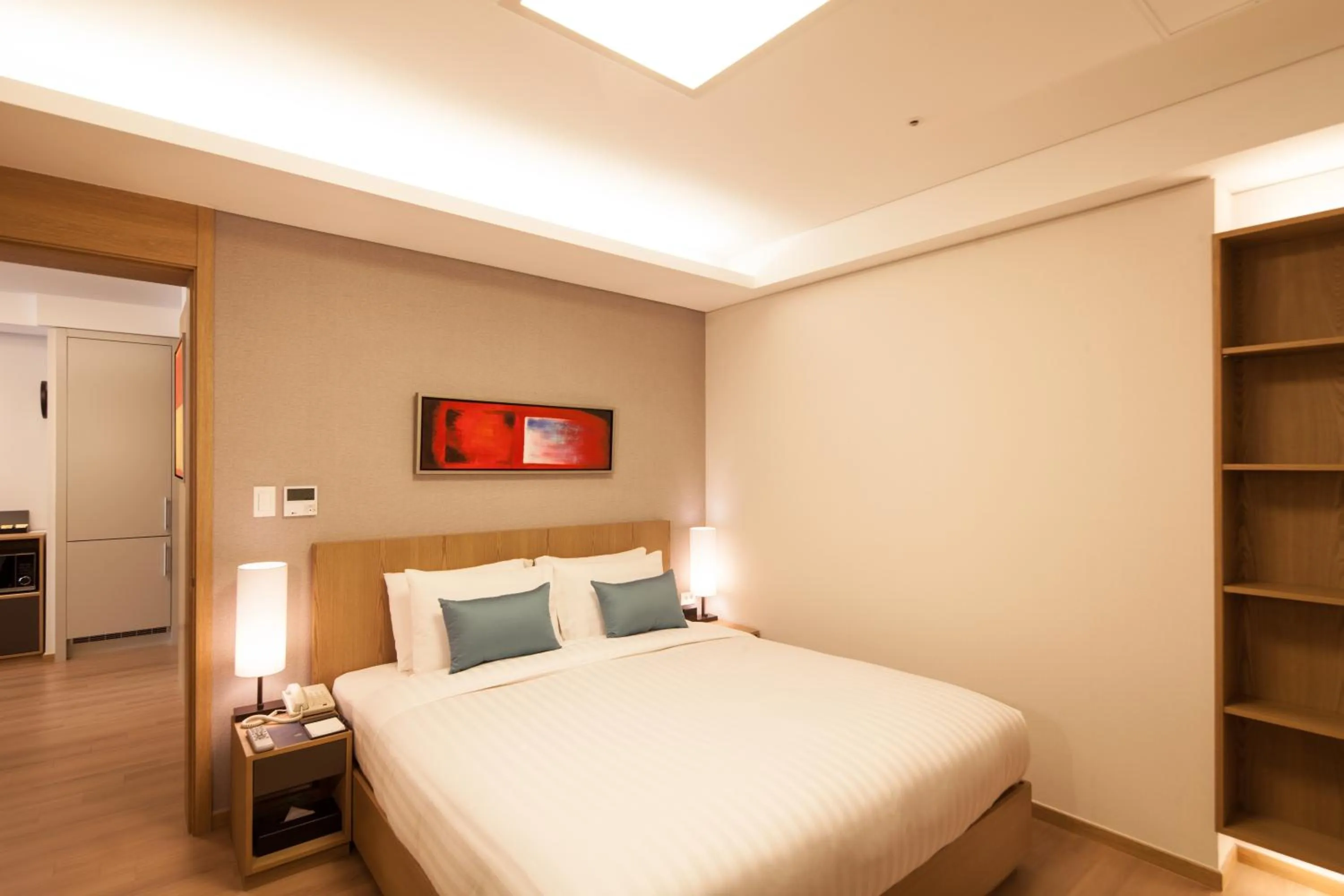 Bedroom, Bed in Fraser Place Central Seoul