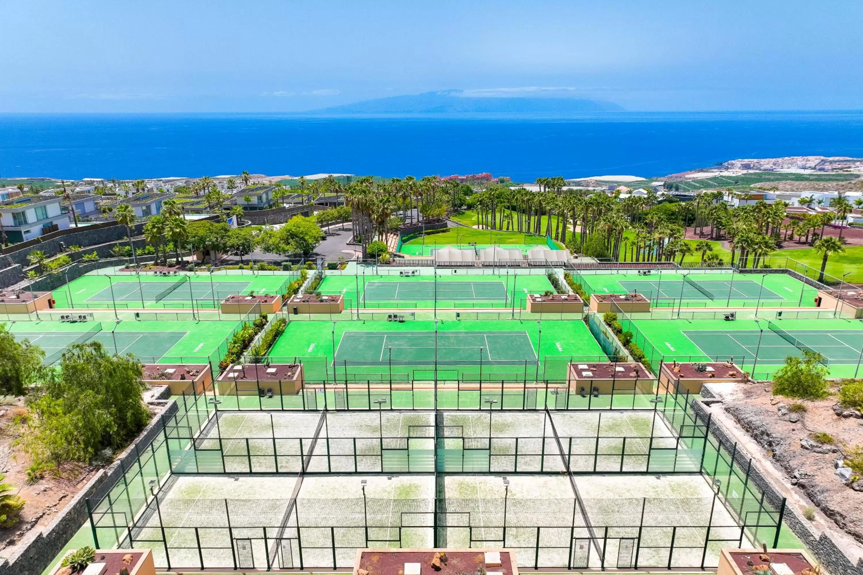 Bird's eye view in Las Terrazas de Abama Suites