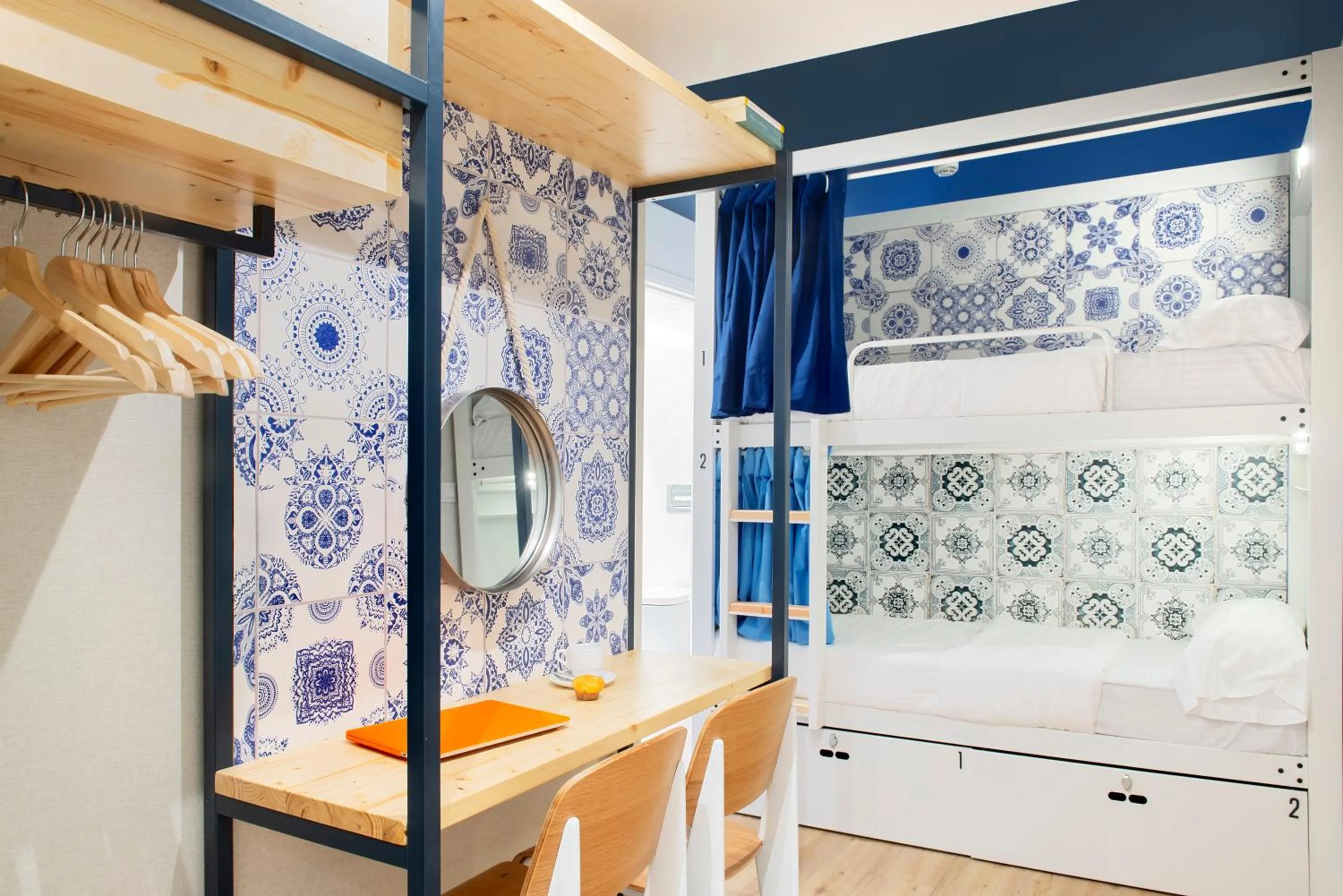 bunk bed in The Central House Lisbon Baixa