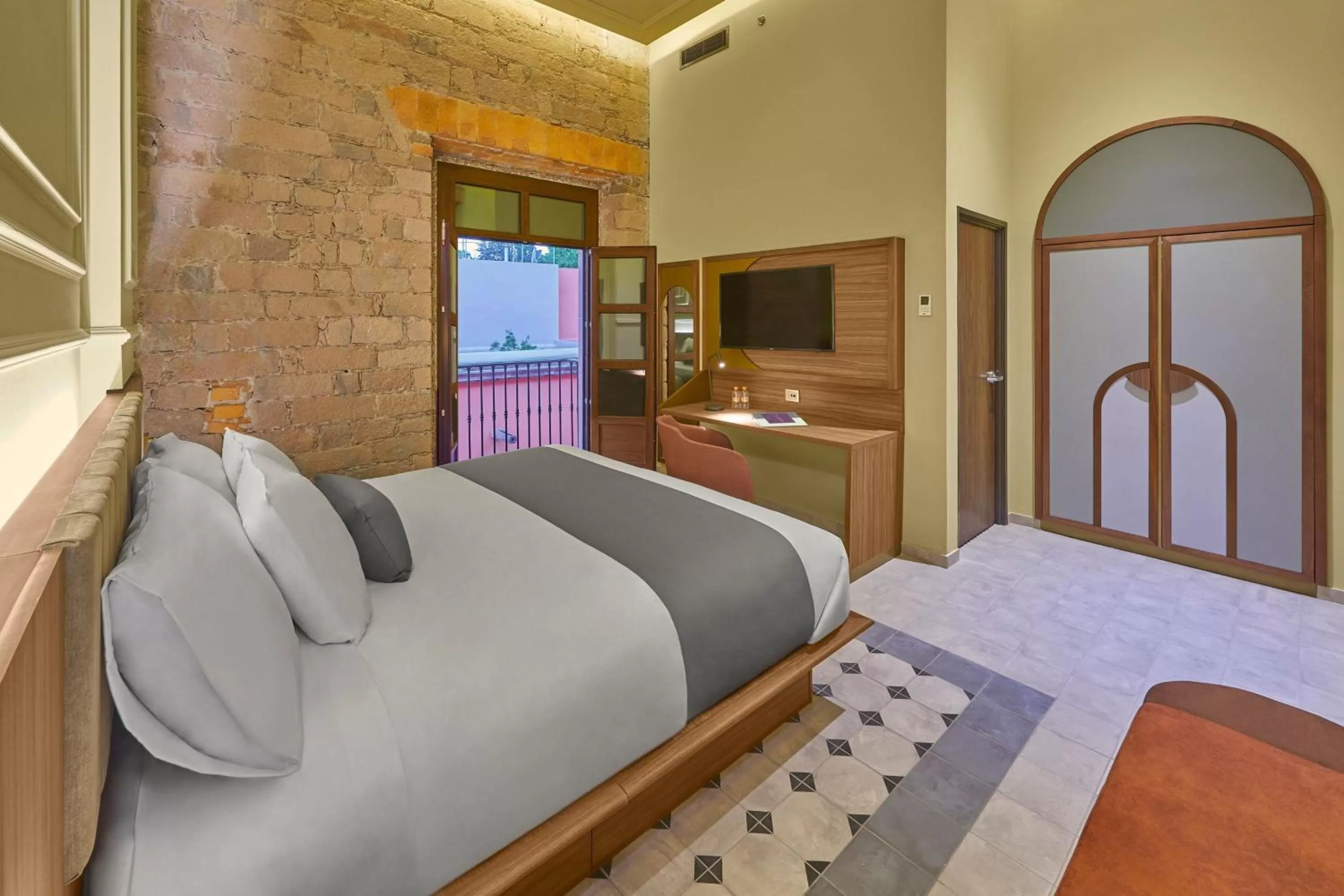 Bedroom, Bed in City Centro by Marriott San Luis Potosi