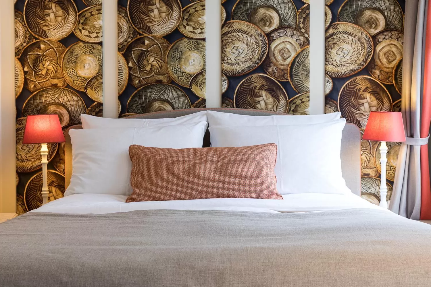 Bed in Hotel 'T Sandt