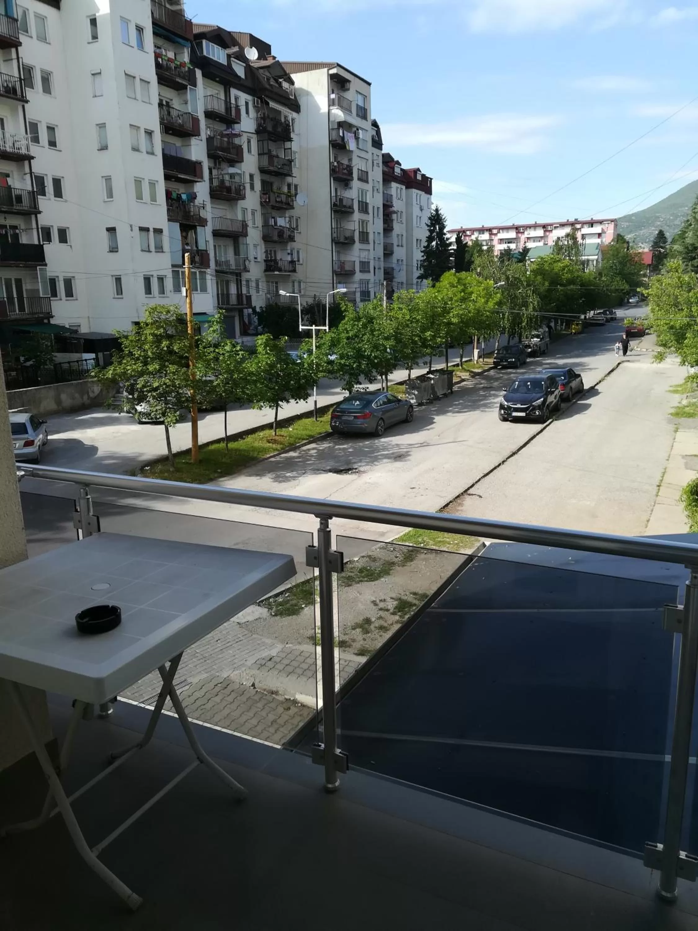 Balcony/Terrace, Pool View in Art B