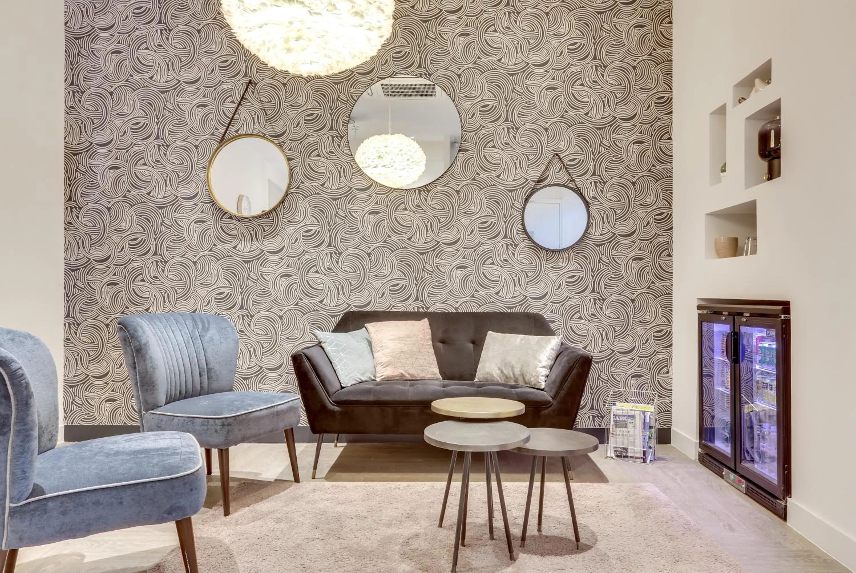 Lounge or bar in Hotel Courseine