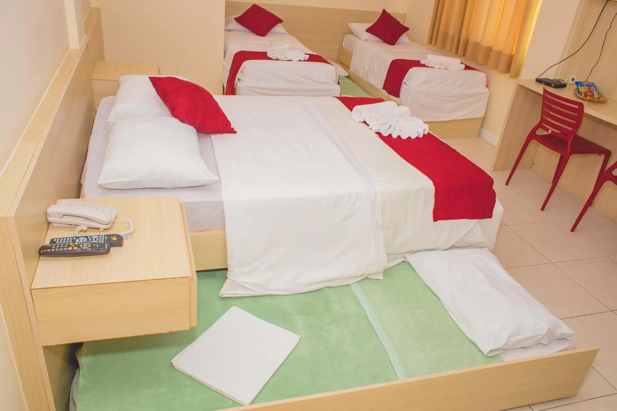 Bed in Ocean View Hotel