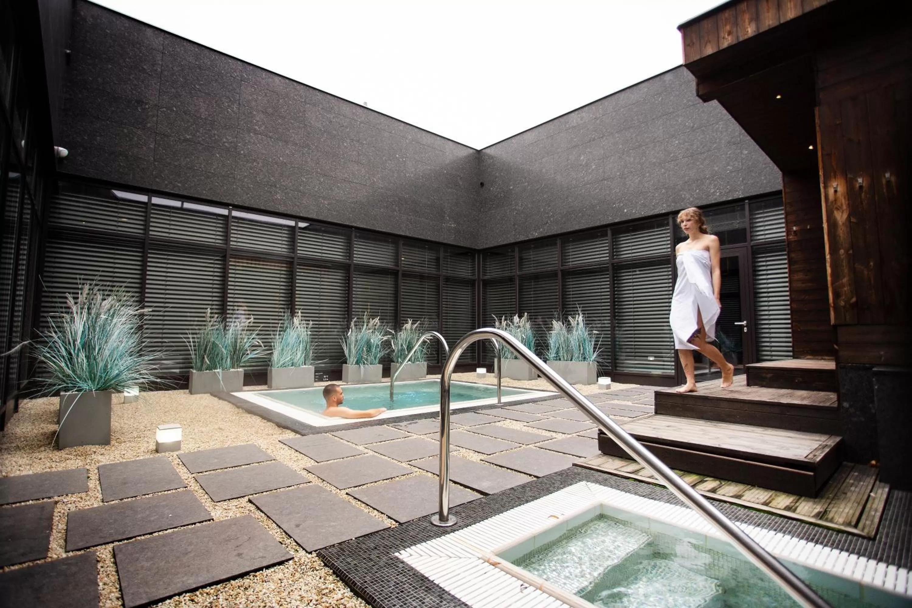 Hot Tub in X-BIONIC Hotel