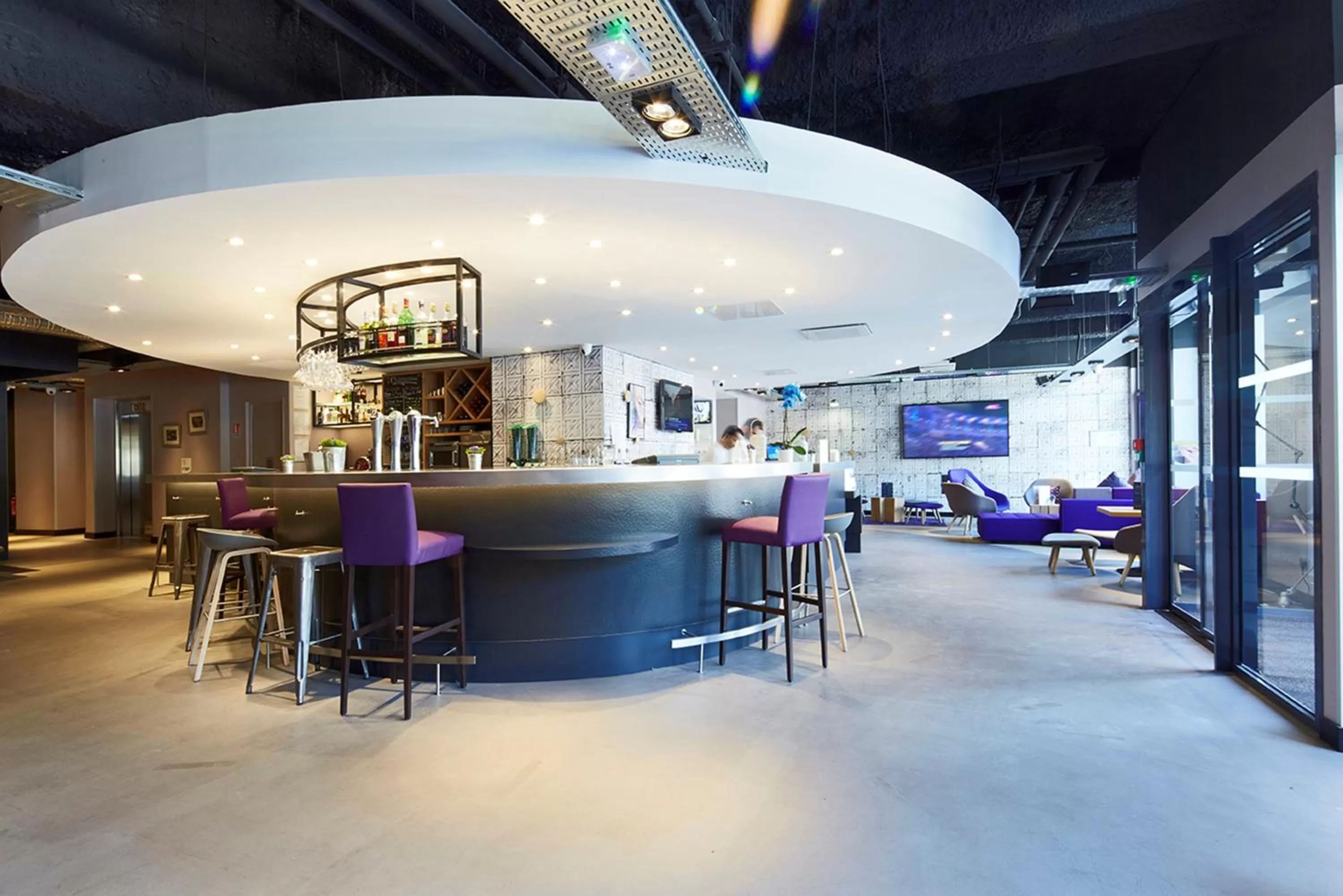 Lobby or reception in Campanile PRIME - Lyon Centre - Gare Perrache