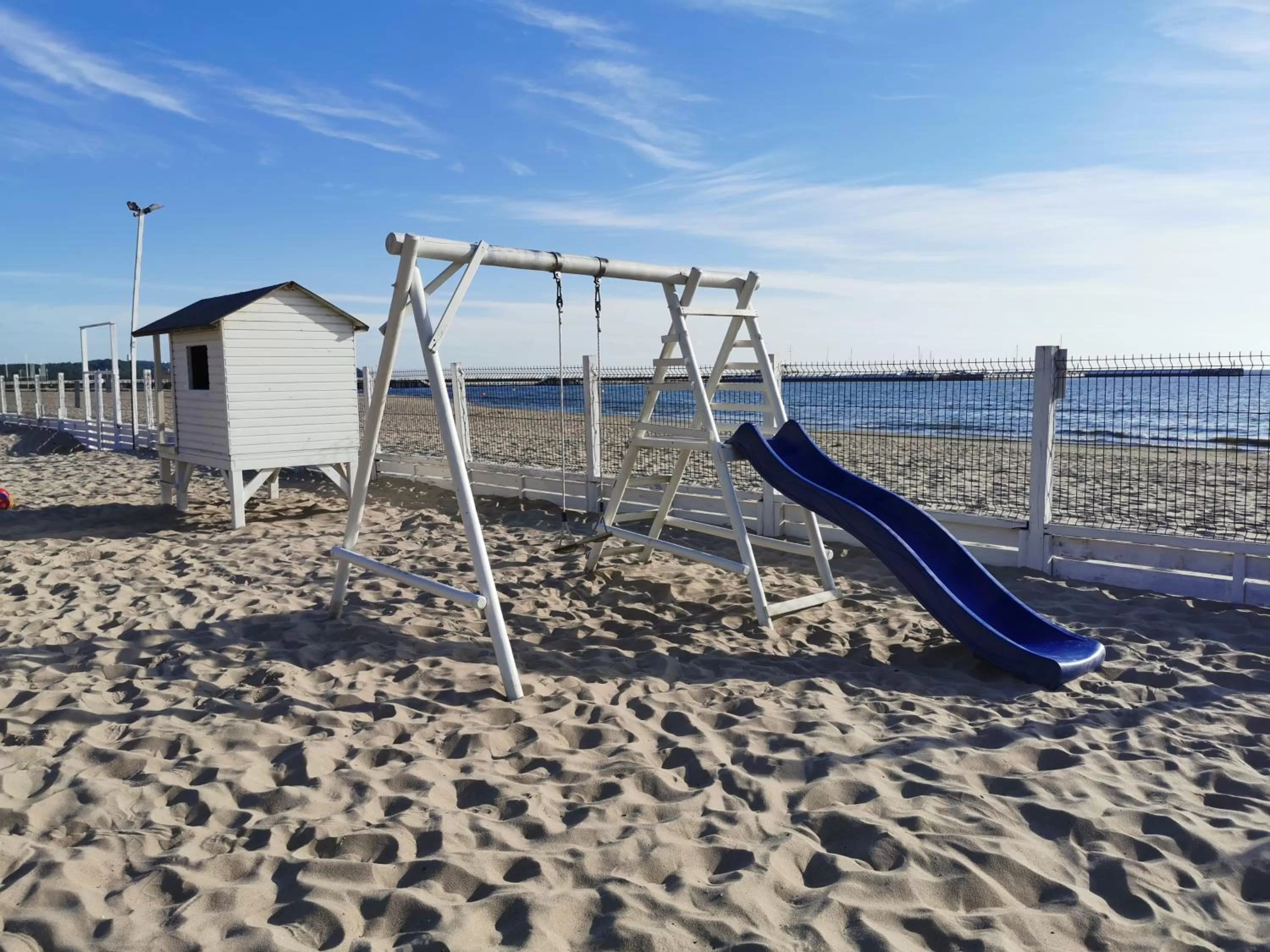 Children play ground, Beach in Hotel Zhong Hua
