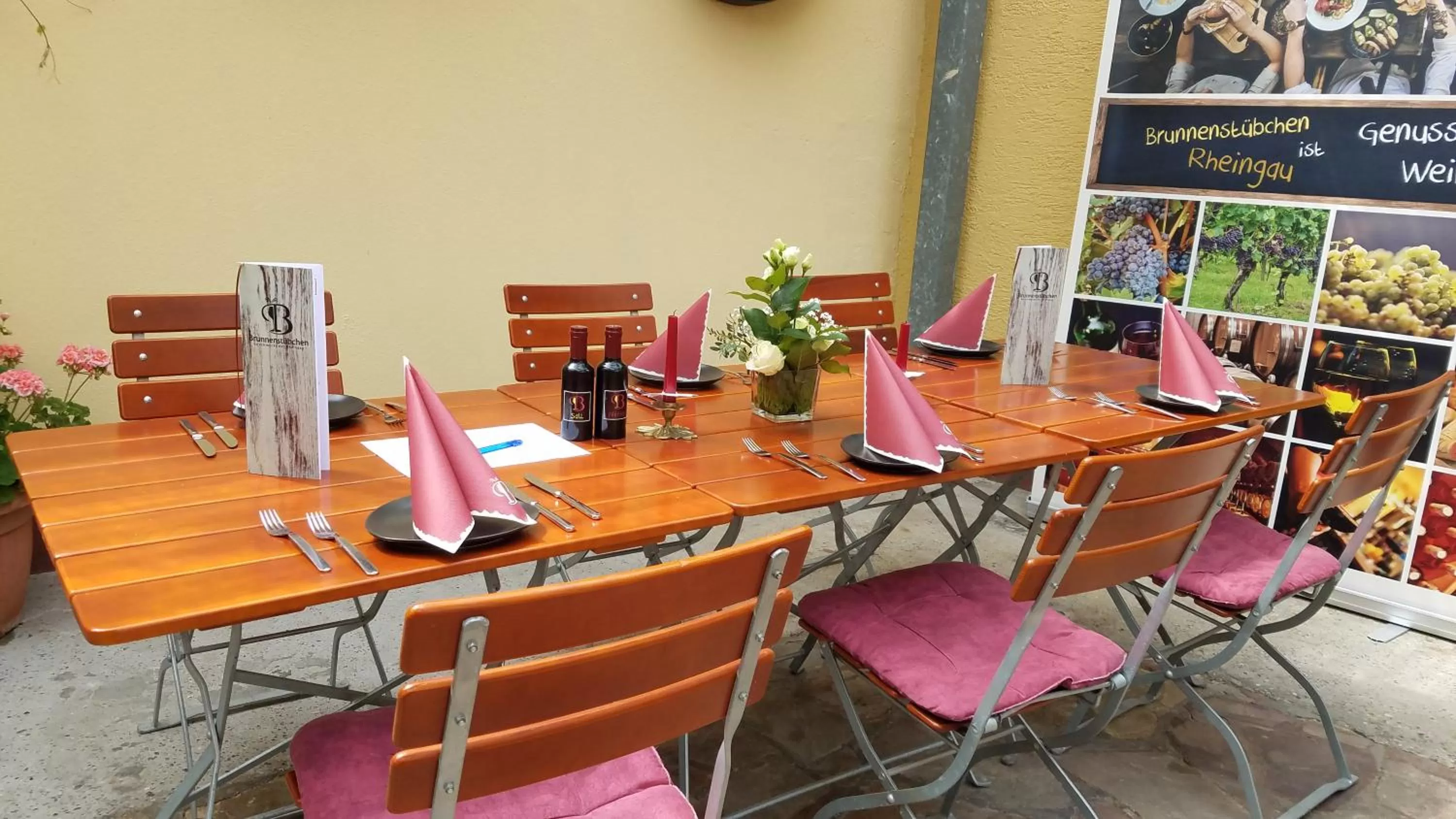 Food and drinks in Hotel Restaurant Ruppert