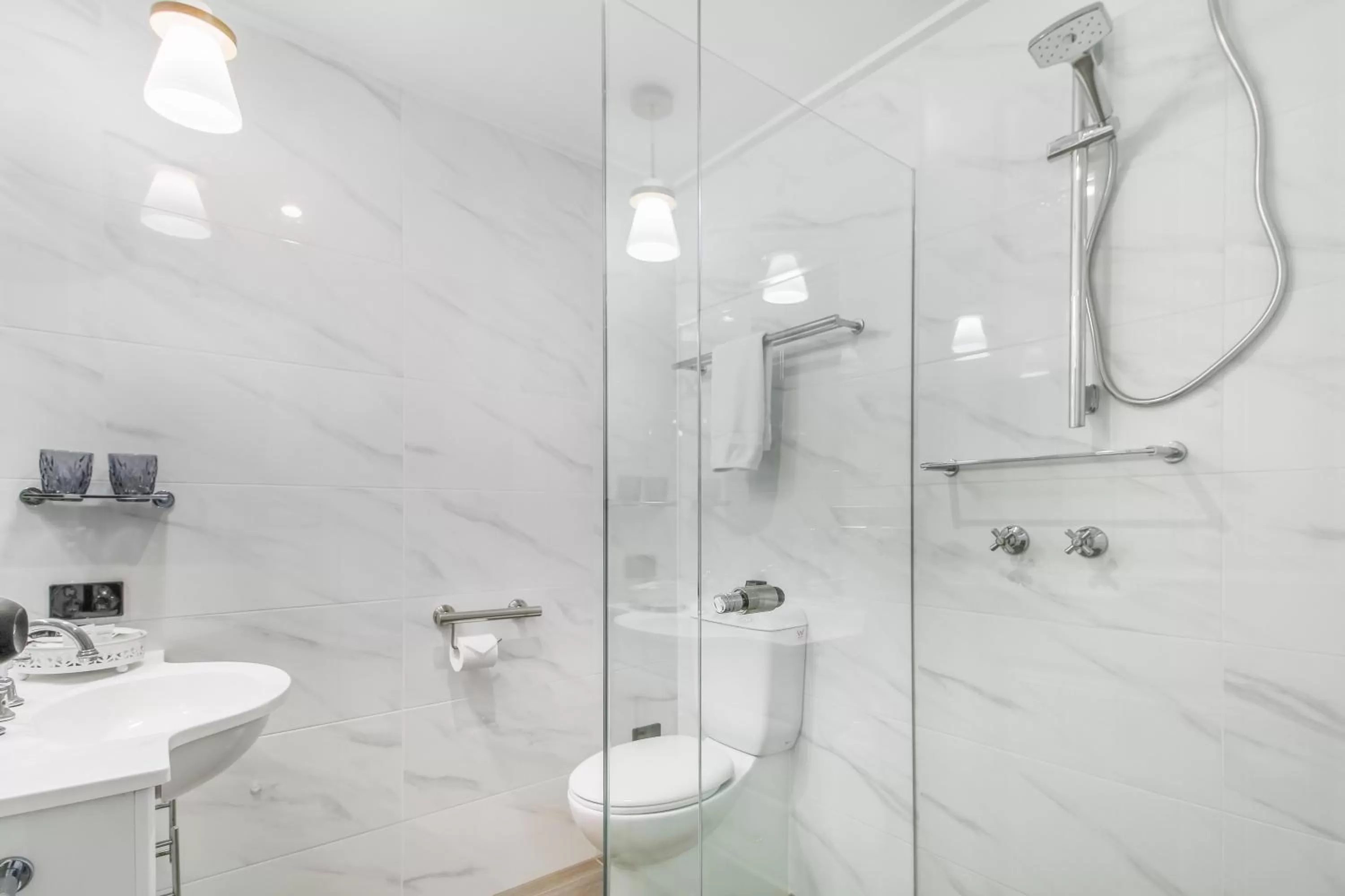 Shower in Alzburg Resort