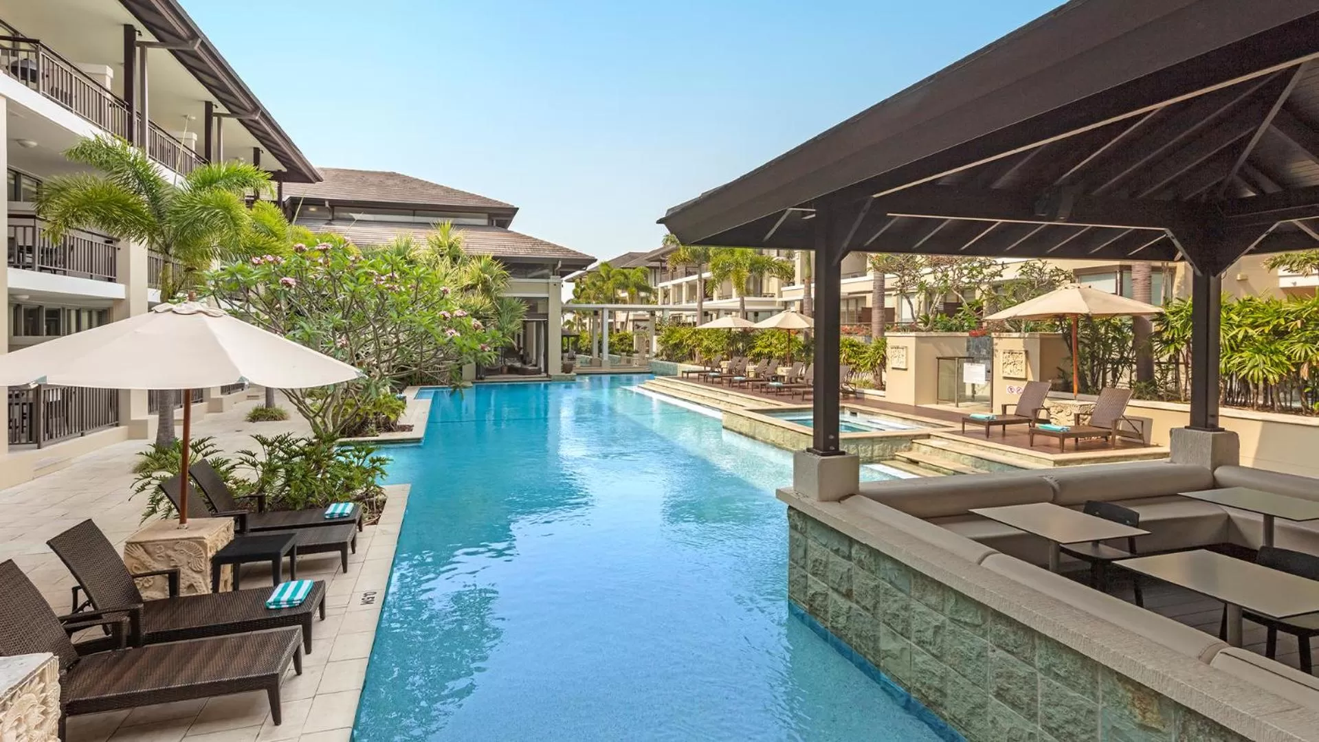 Swimming pool in Oaks Casuarina Santai Resort