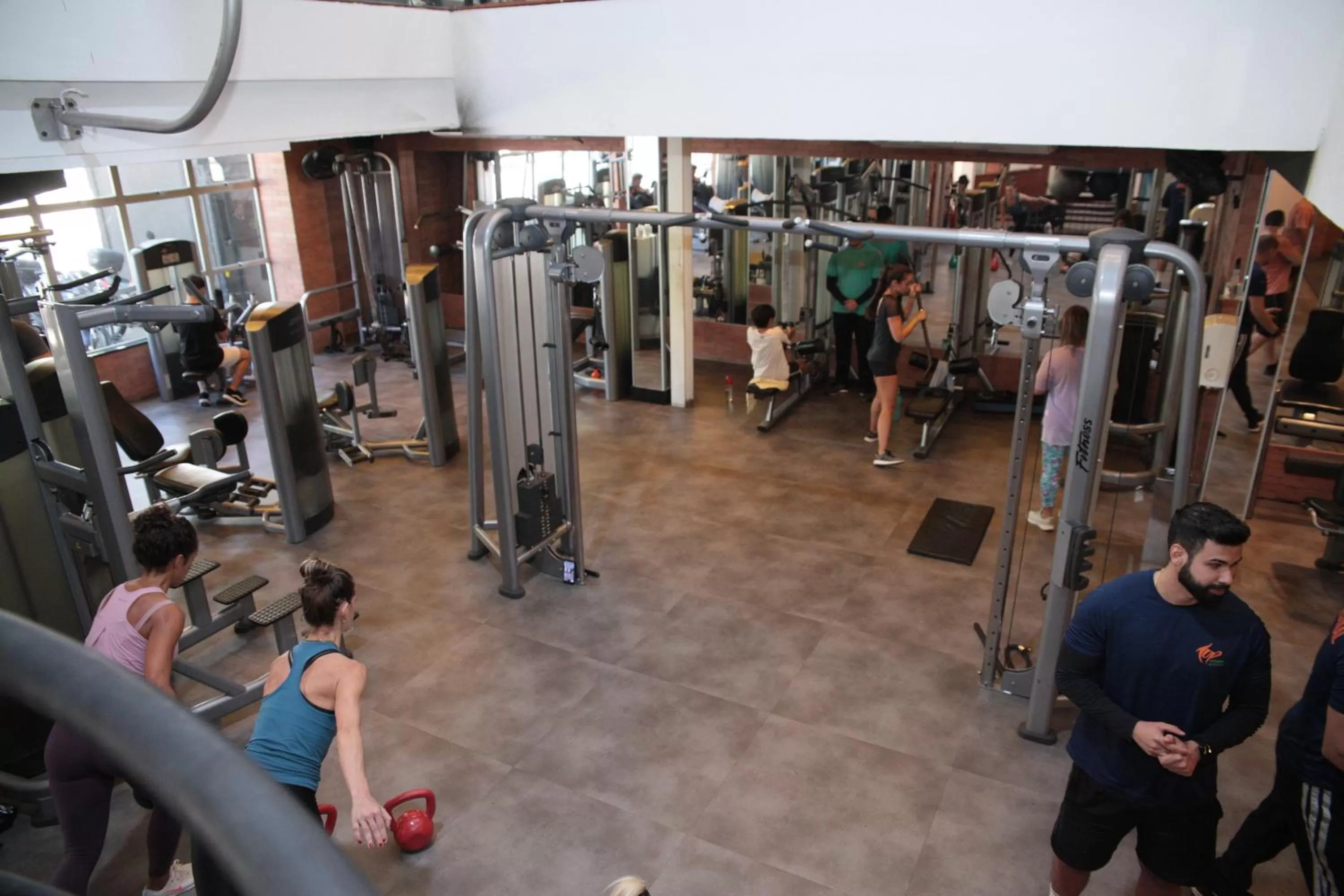 Fitness centre/facilities in Alameda Vitória Hotel