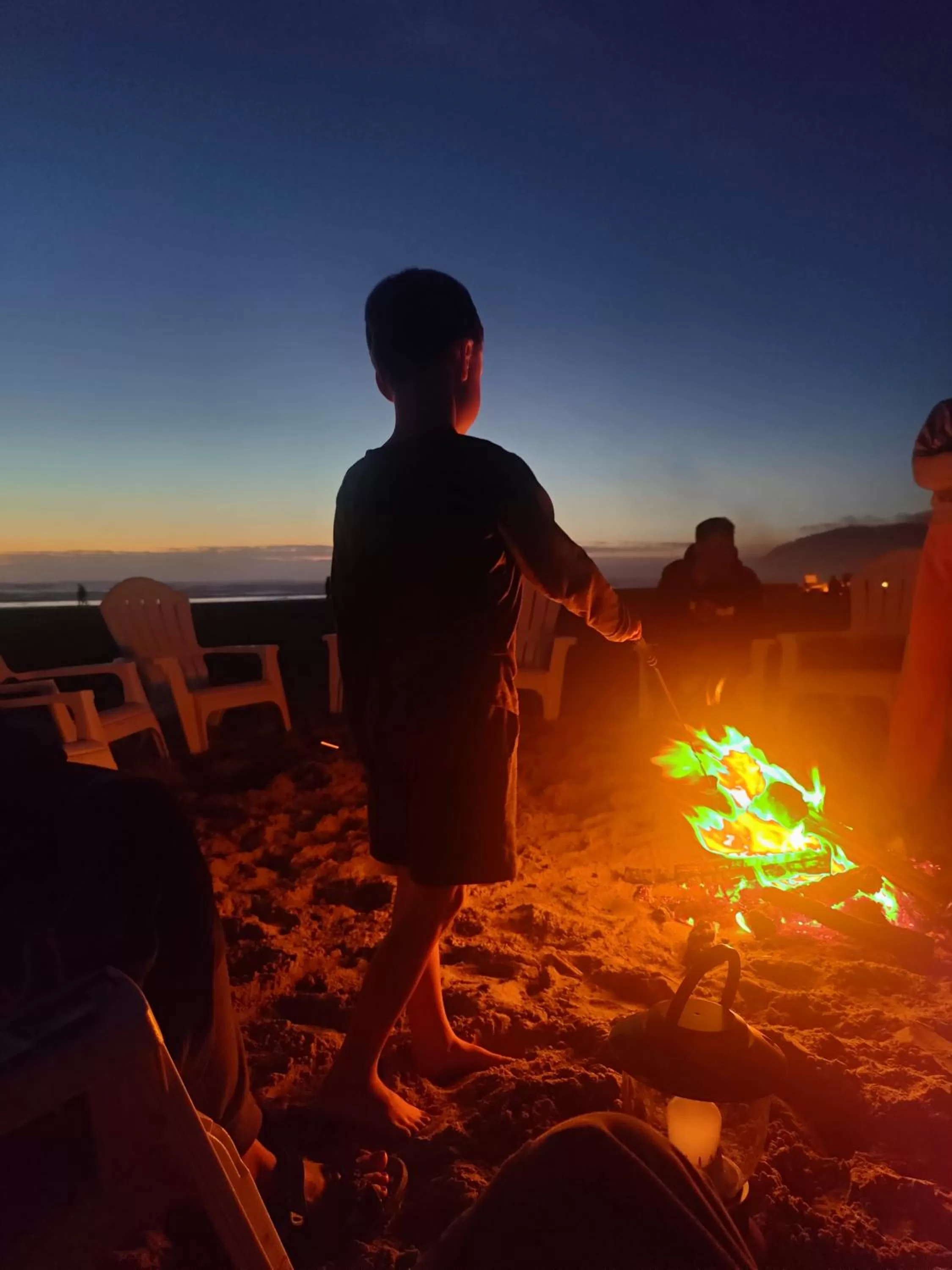 People in Surfsand Resort