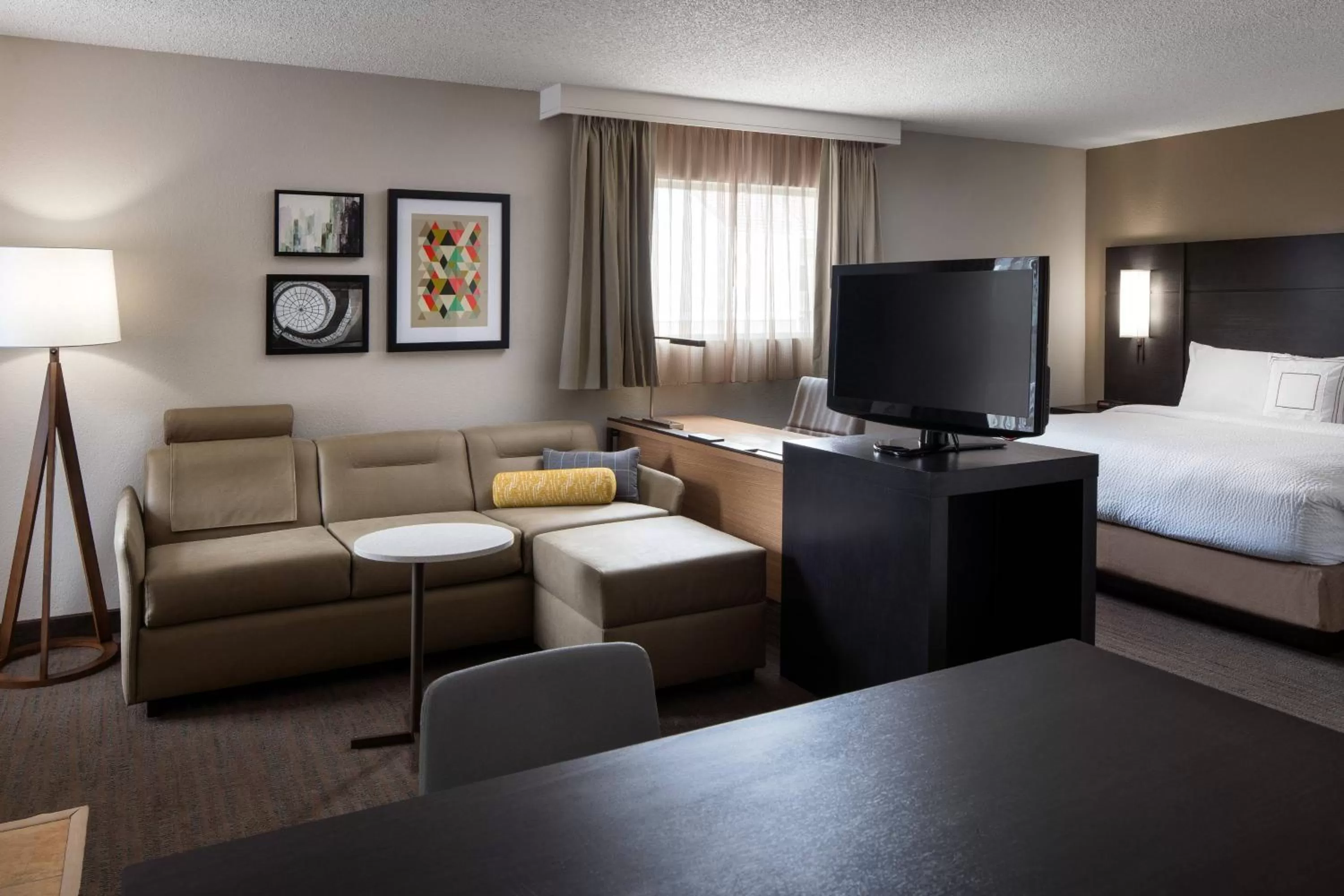 King Studio with Sofa Bed - Hearing Accessible in Residence Inn by Marriott Boulder