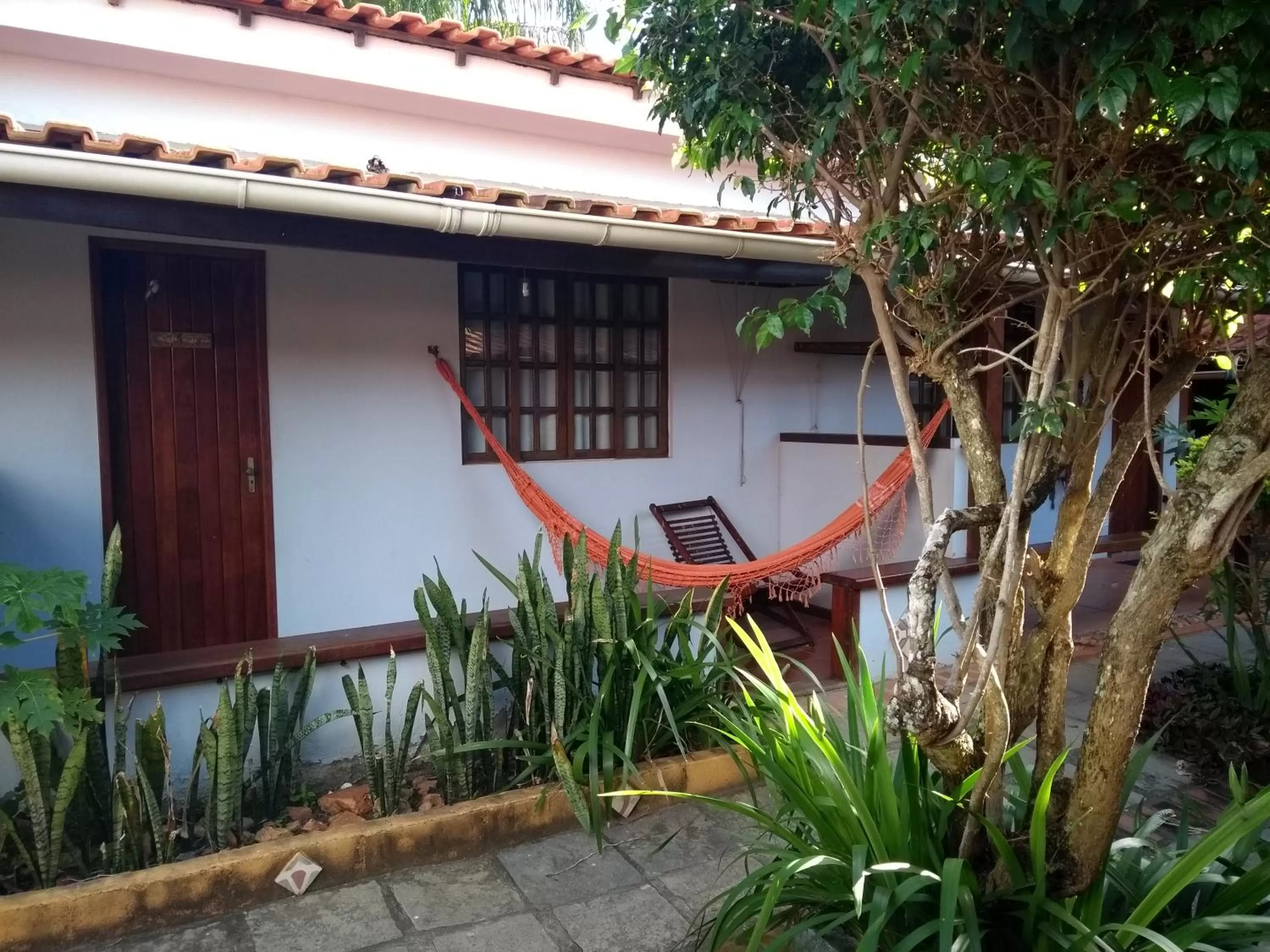 Patio, Property Building in Pousada Barcarola