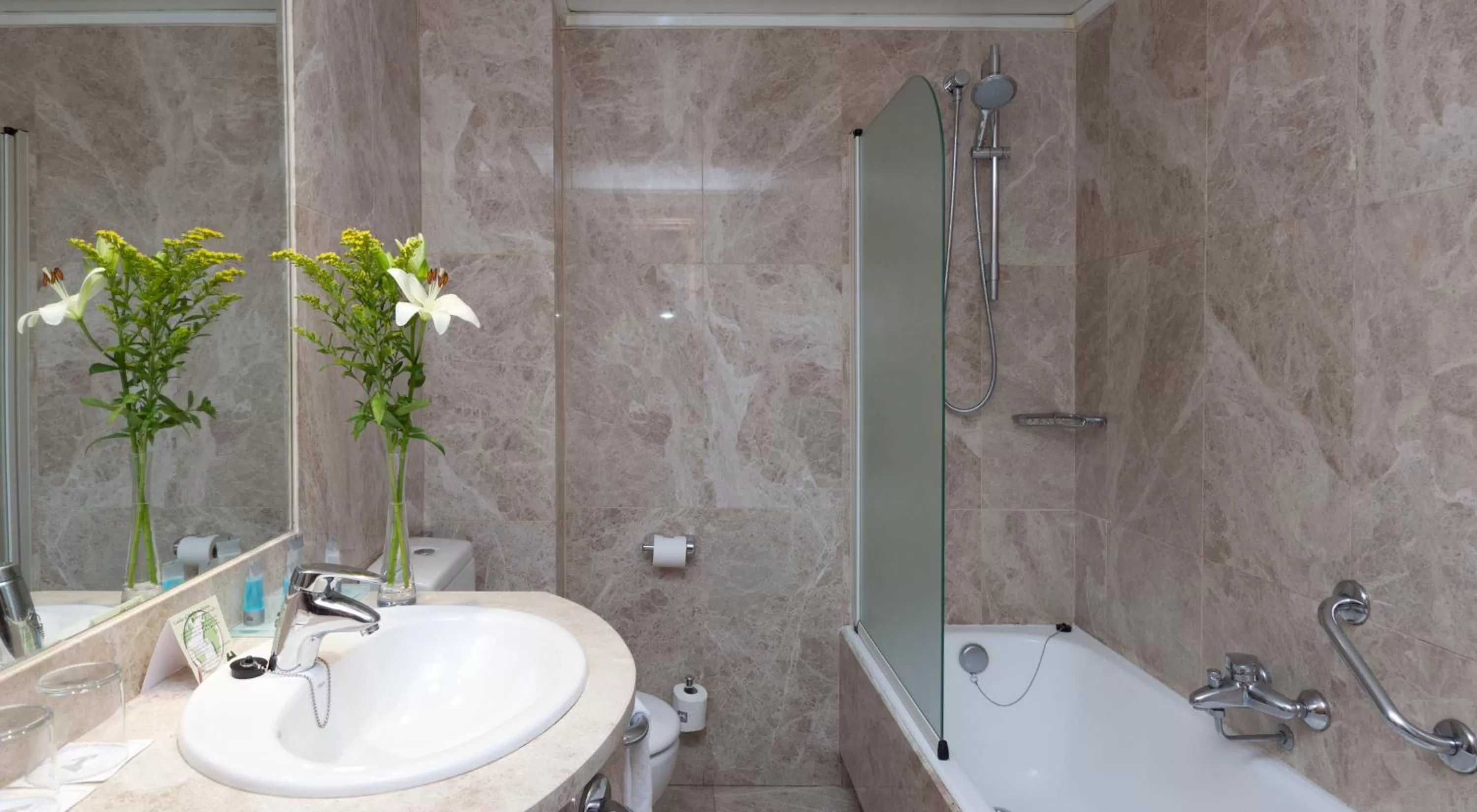 Bathroom in Hotel Praga