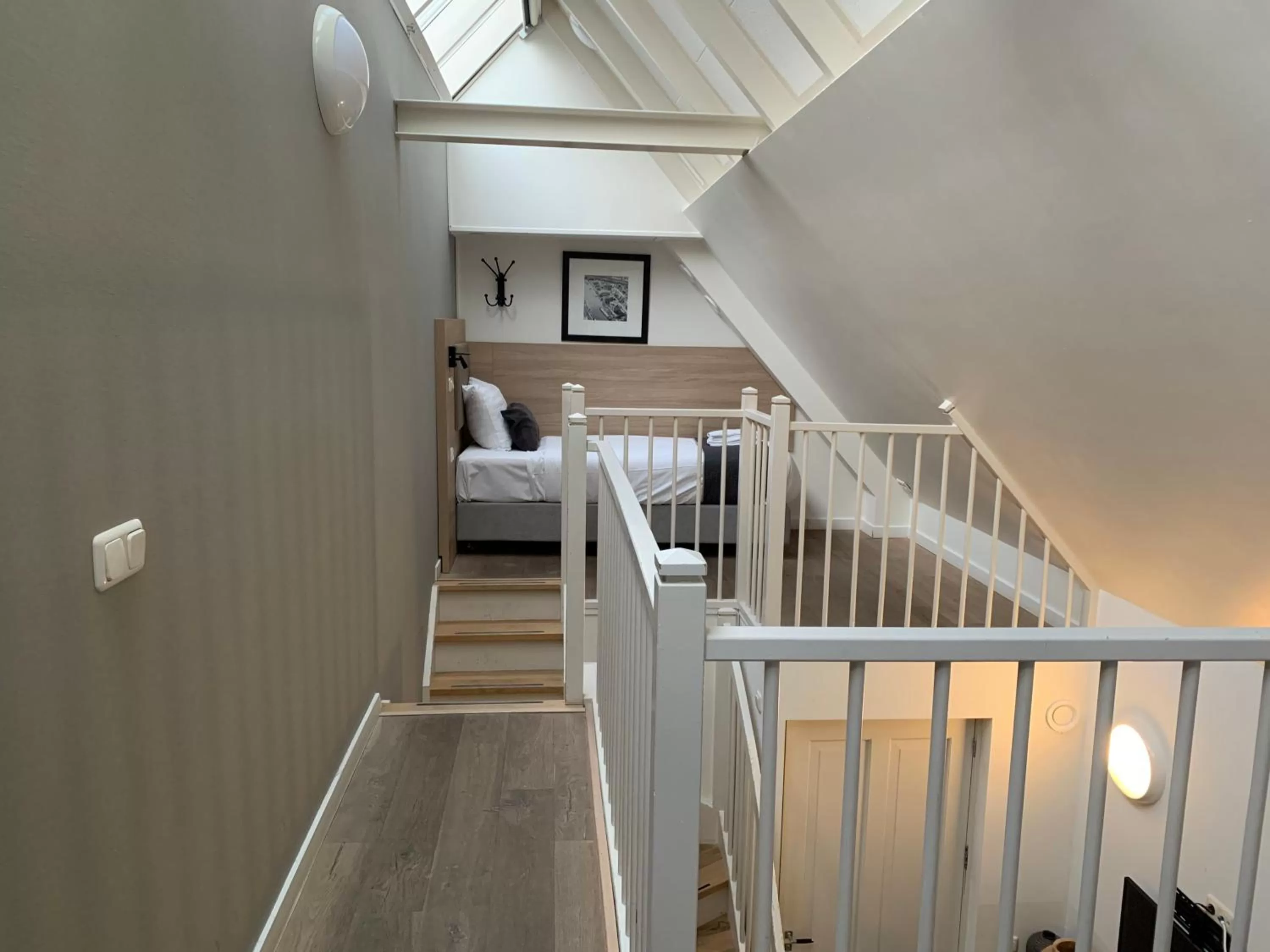 Bed in Plantage Garden Apartments