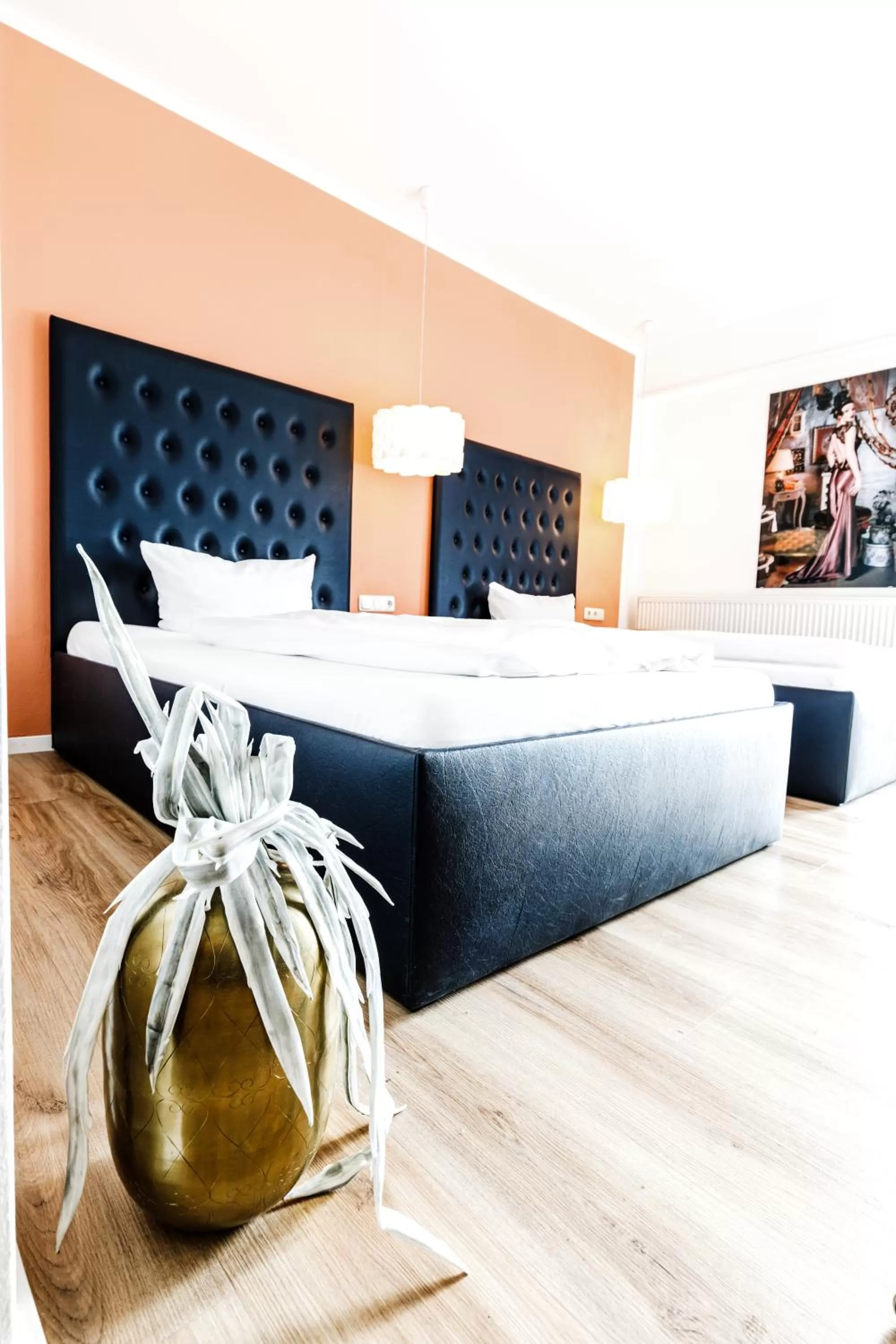 Photo of the whole room, Bed in Arthotel Restaurant Pfeffermühle