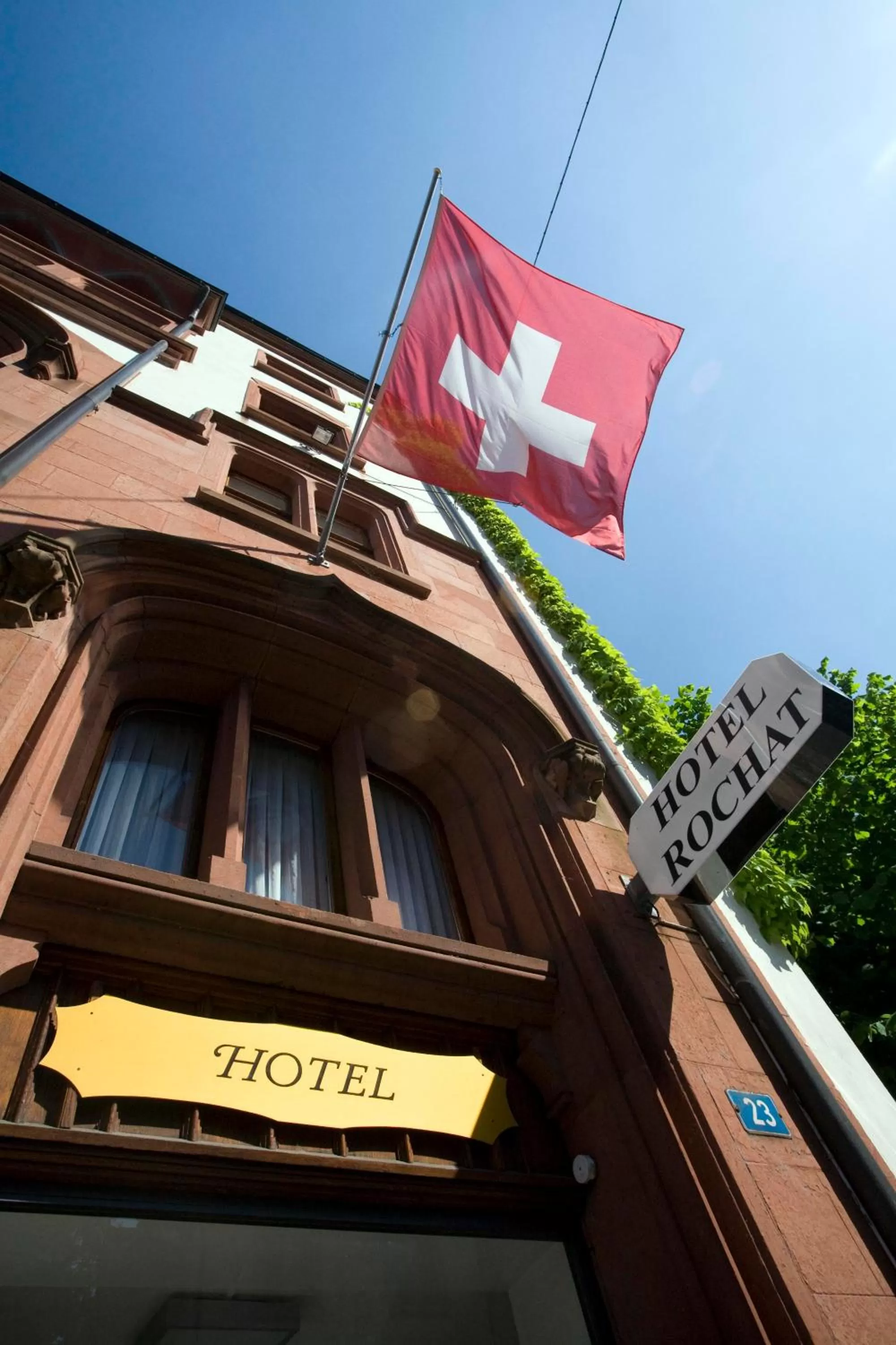 Facade/entrance in Central City Hotel Rochat