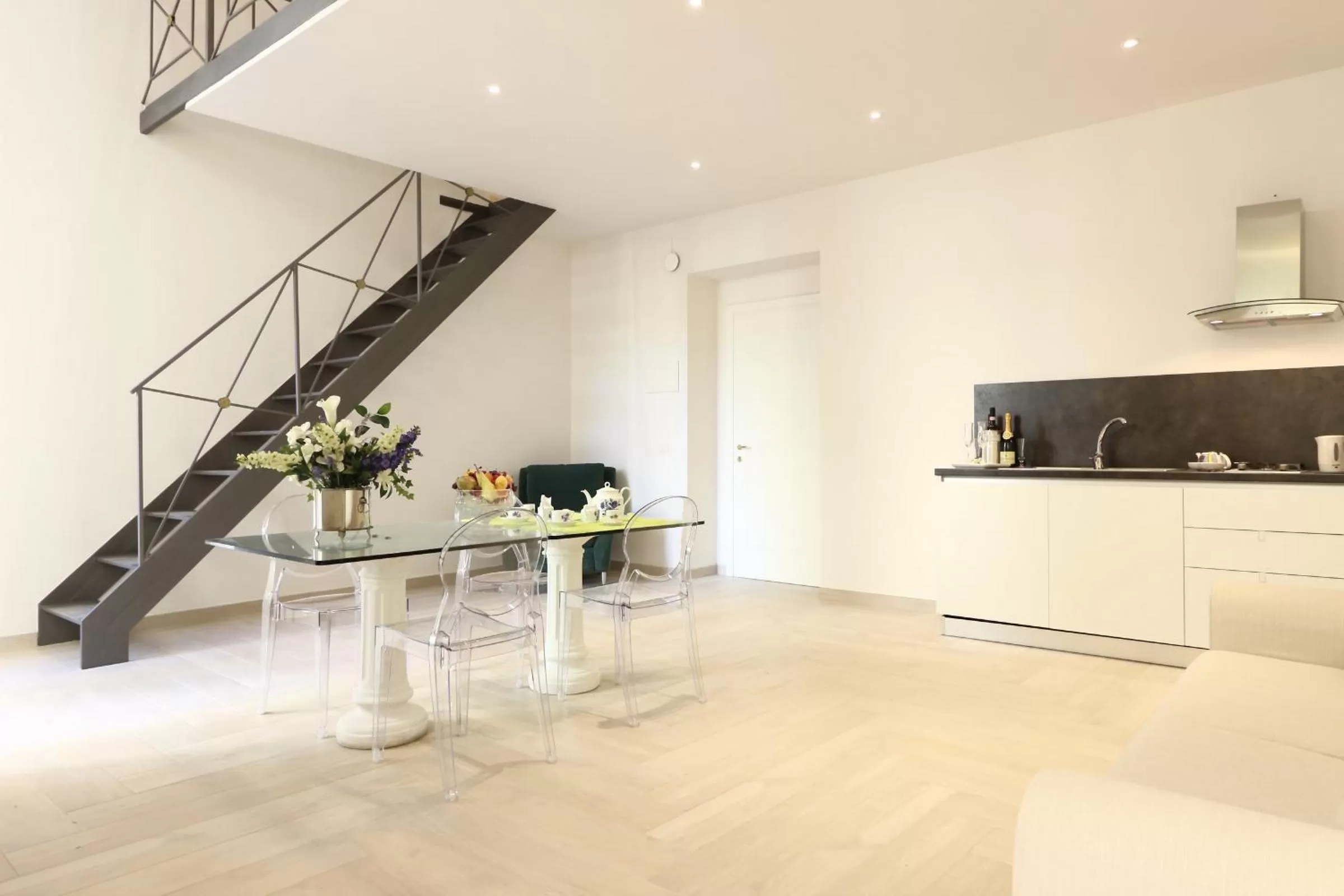 Living room in Palazzo d'Auria ApartHotel