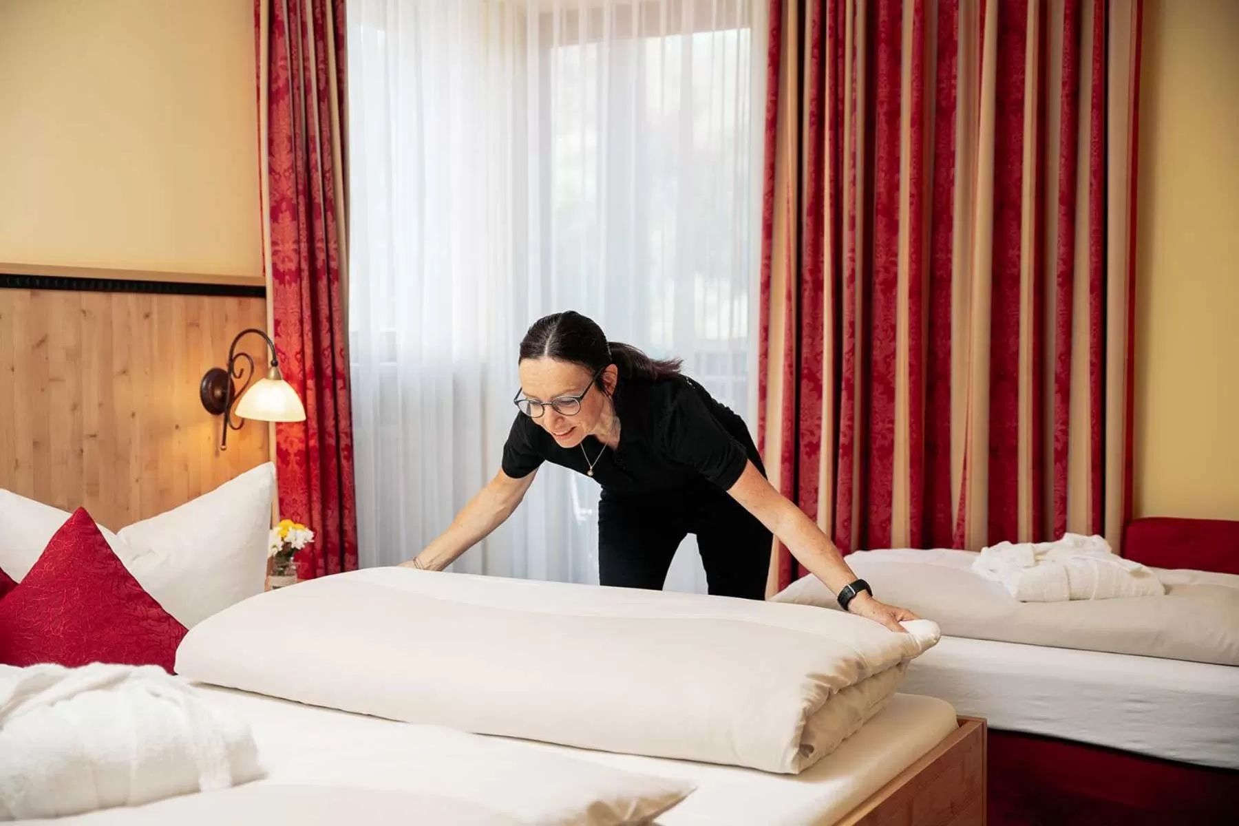 Bed in Hotel Park Cafe Reichl