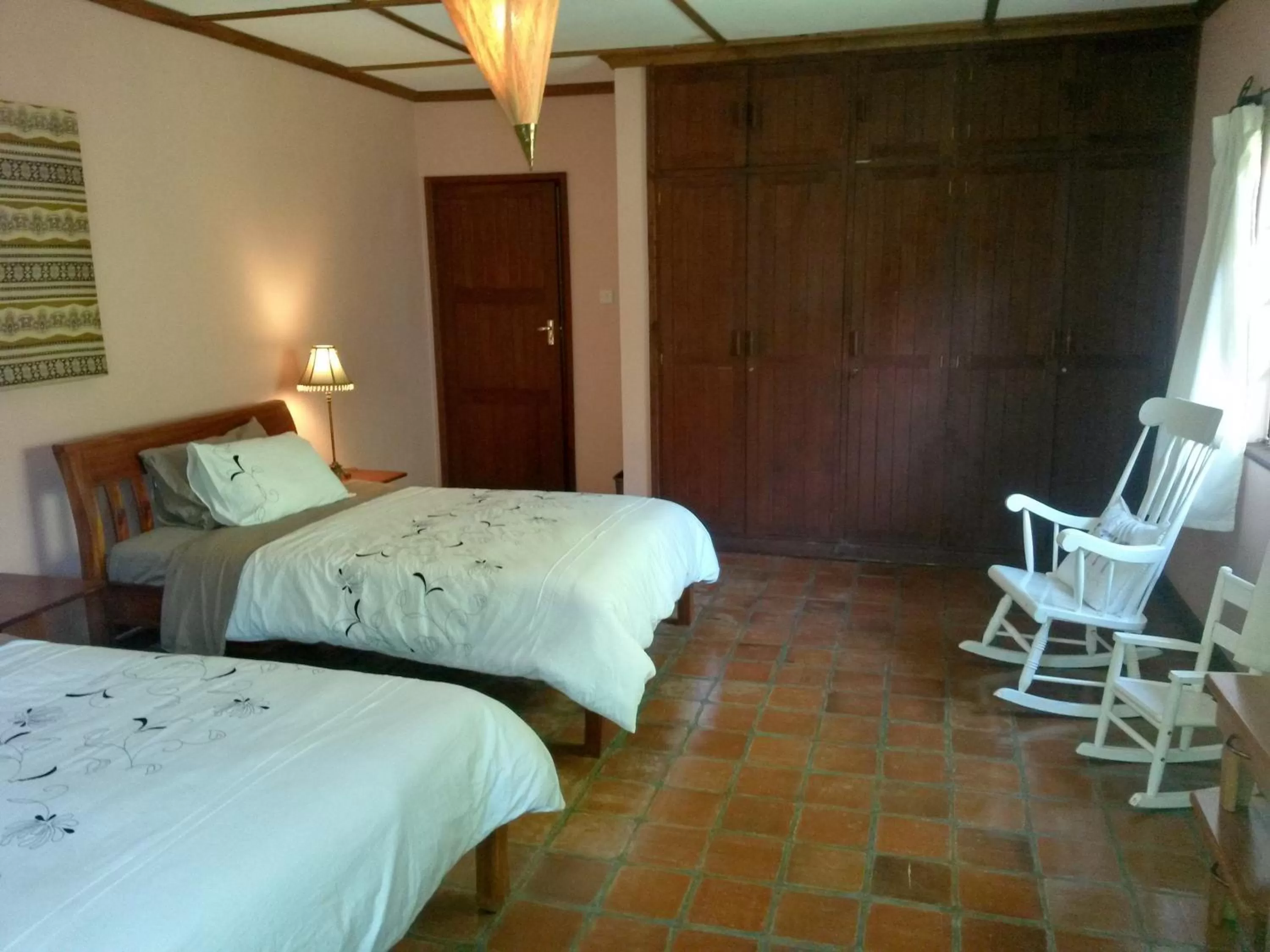 Bed in Mwanzo Lodge