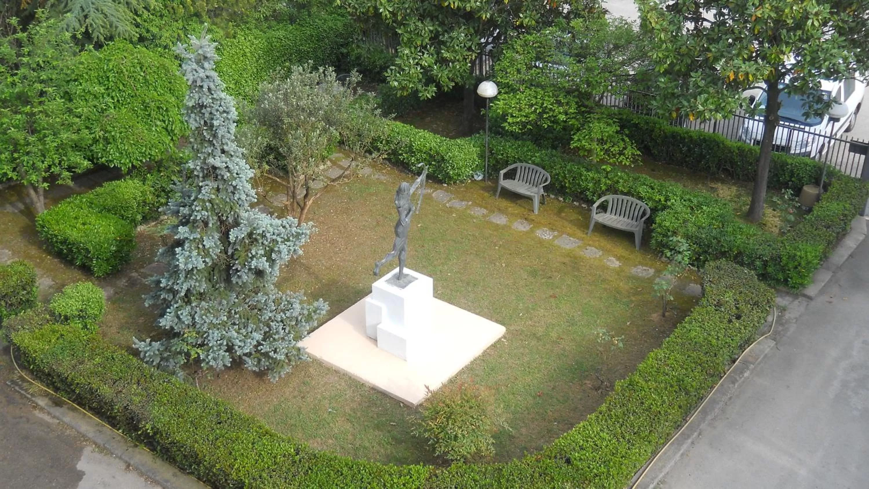 Bird's eye view in Hotel Diana