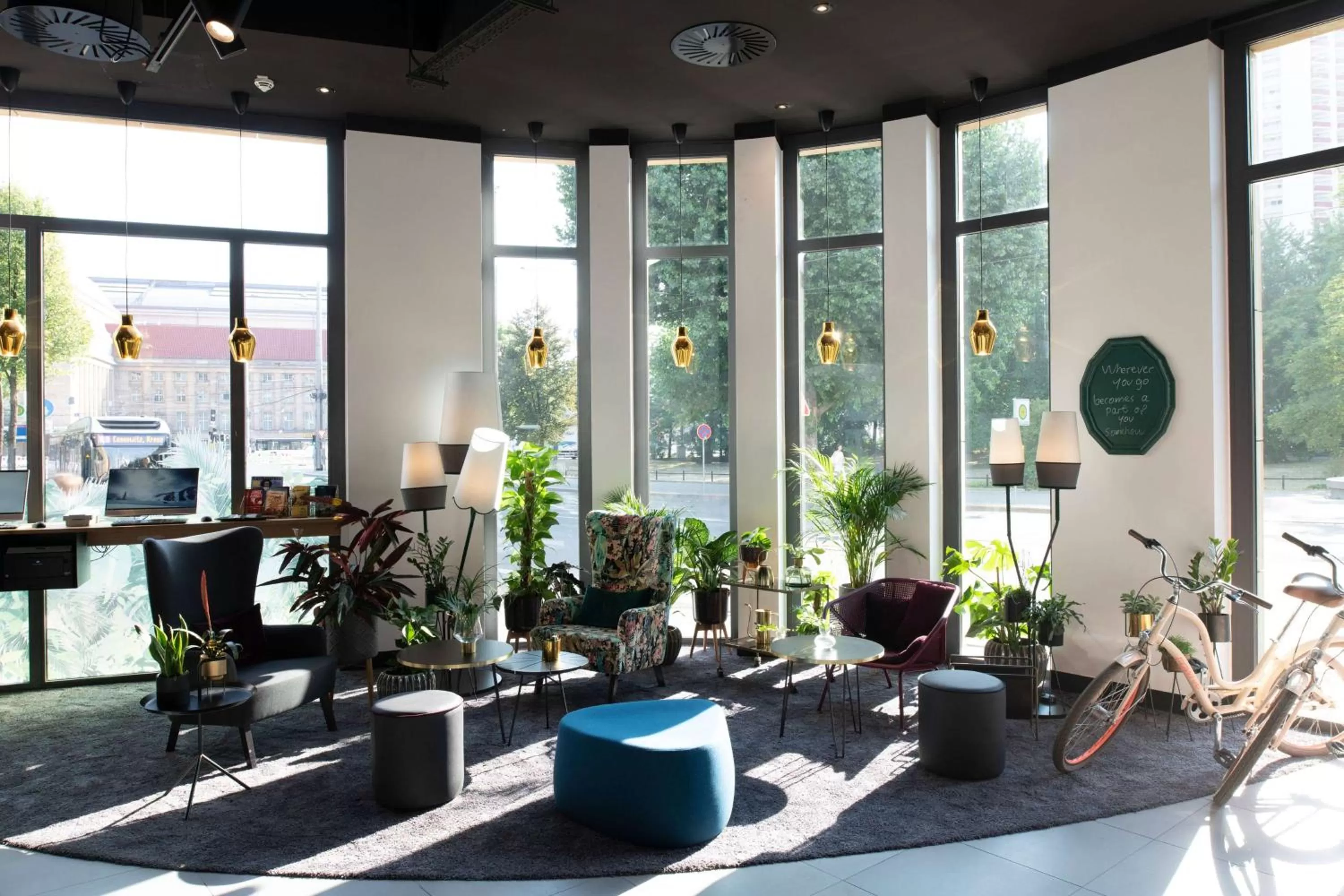 Lobby or reception in Vienna House Easy by Wyndham Leipzig