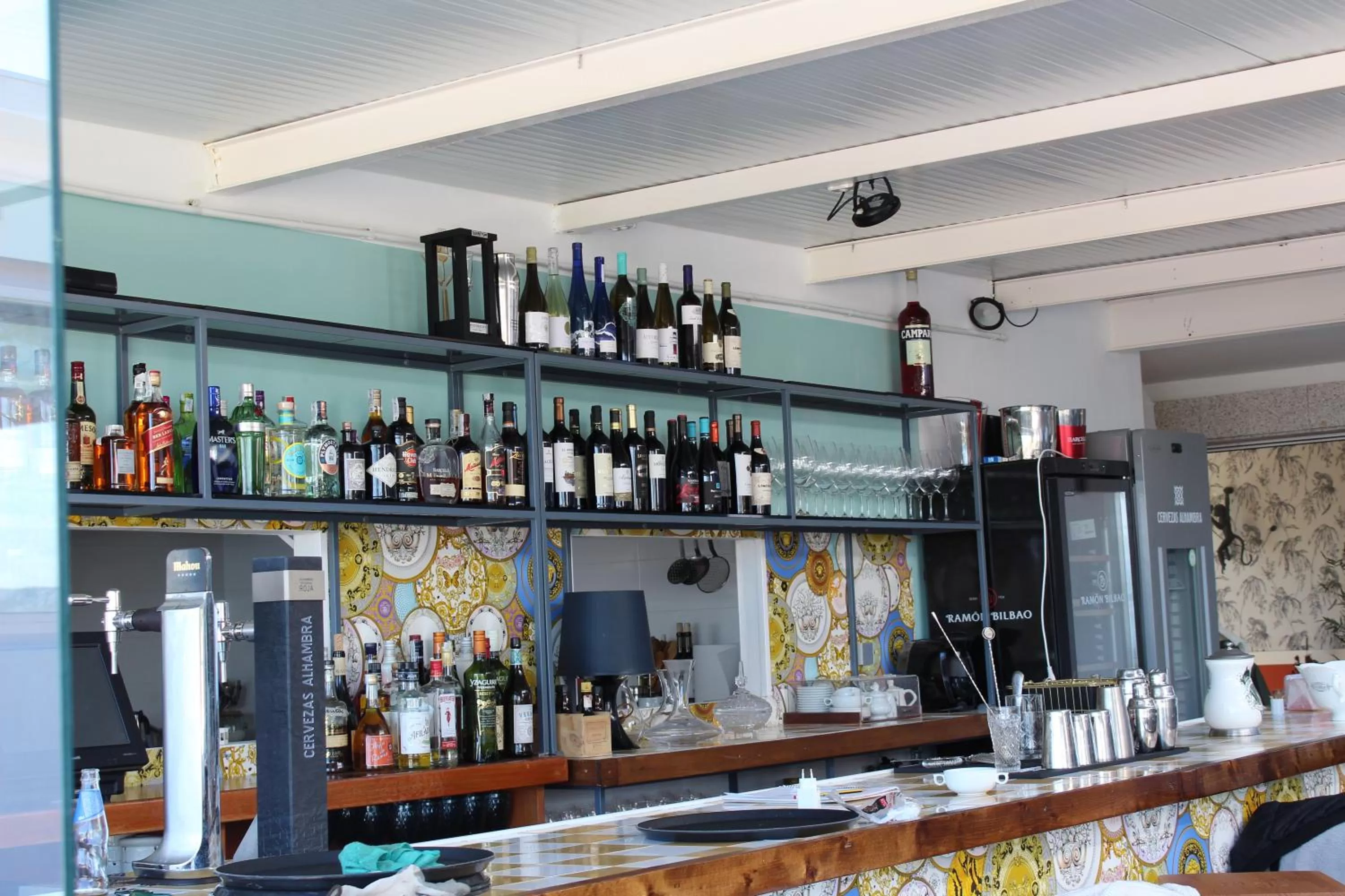 Lounge or bar in finca dos Mares