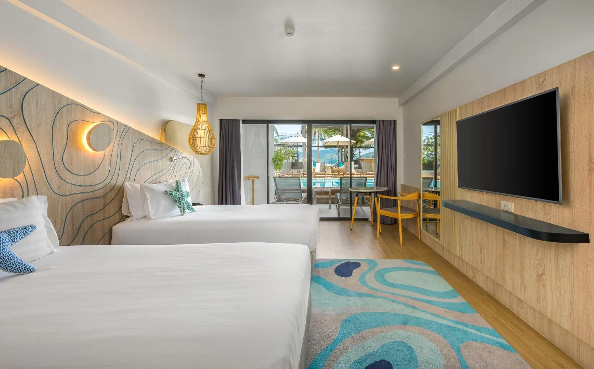 Bedroom, Bed in LIV Hotel Phuket Patong Beachfront