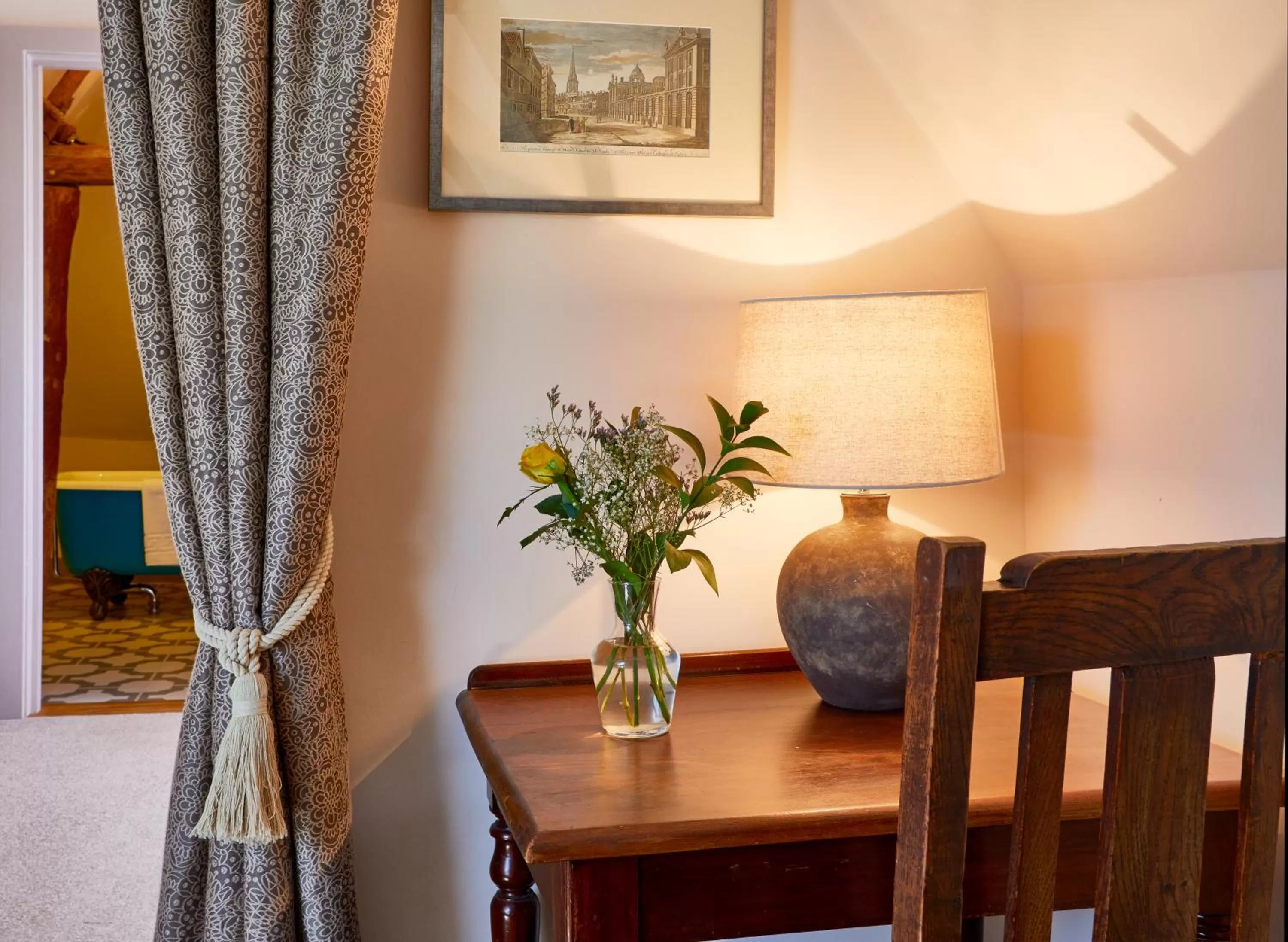 Decorative detail in The Greyhound Inn