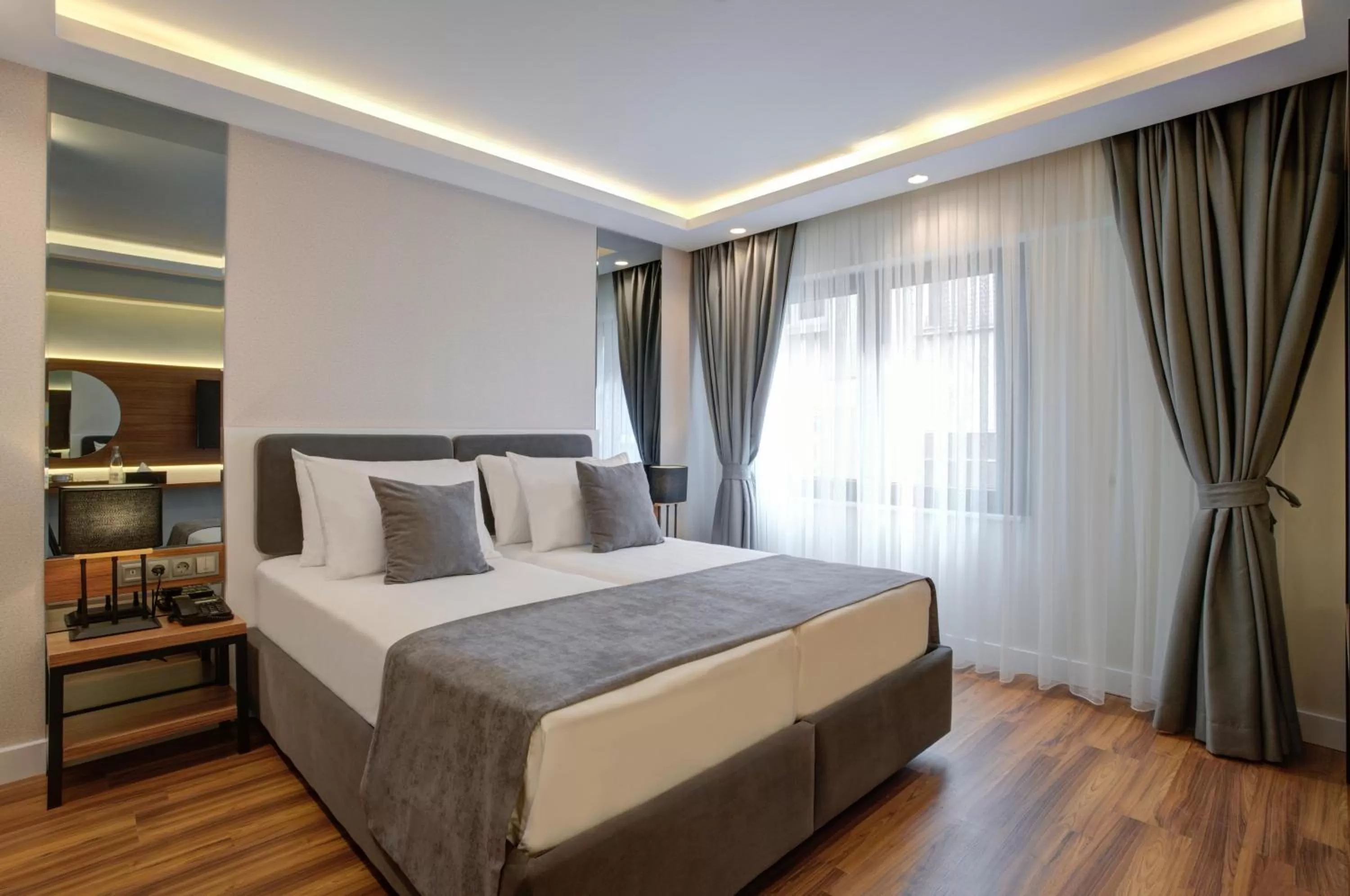 Bed in Depiero Hotel Karaköy