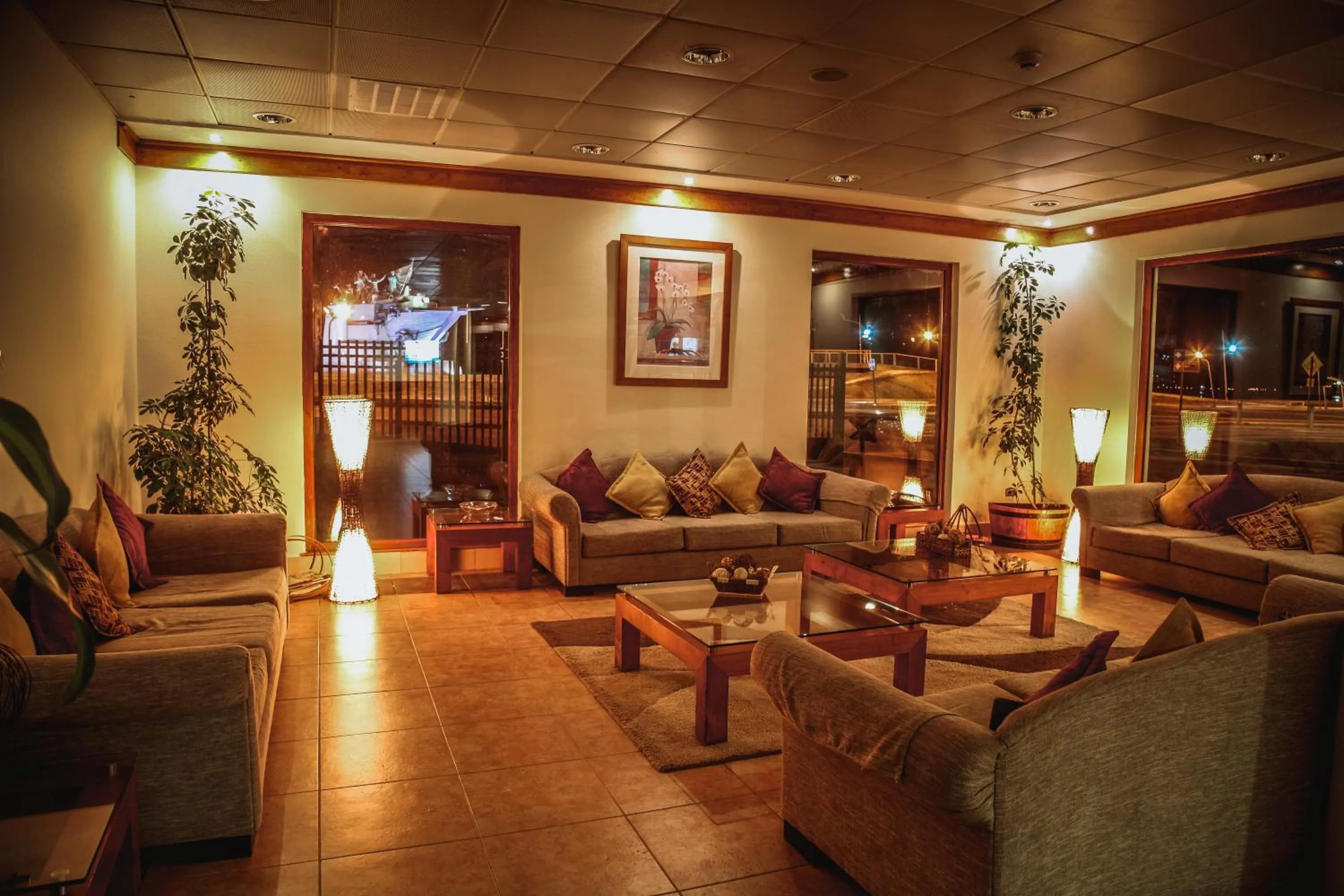 Living room in Hotel Diego de Almagro Punta Arenas