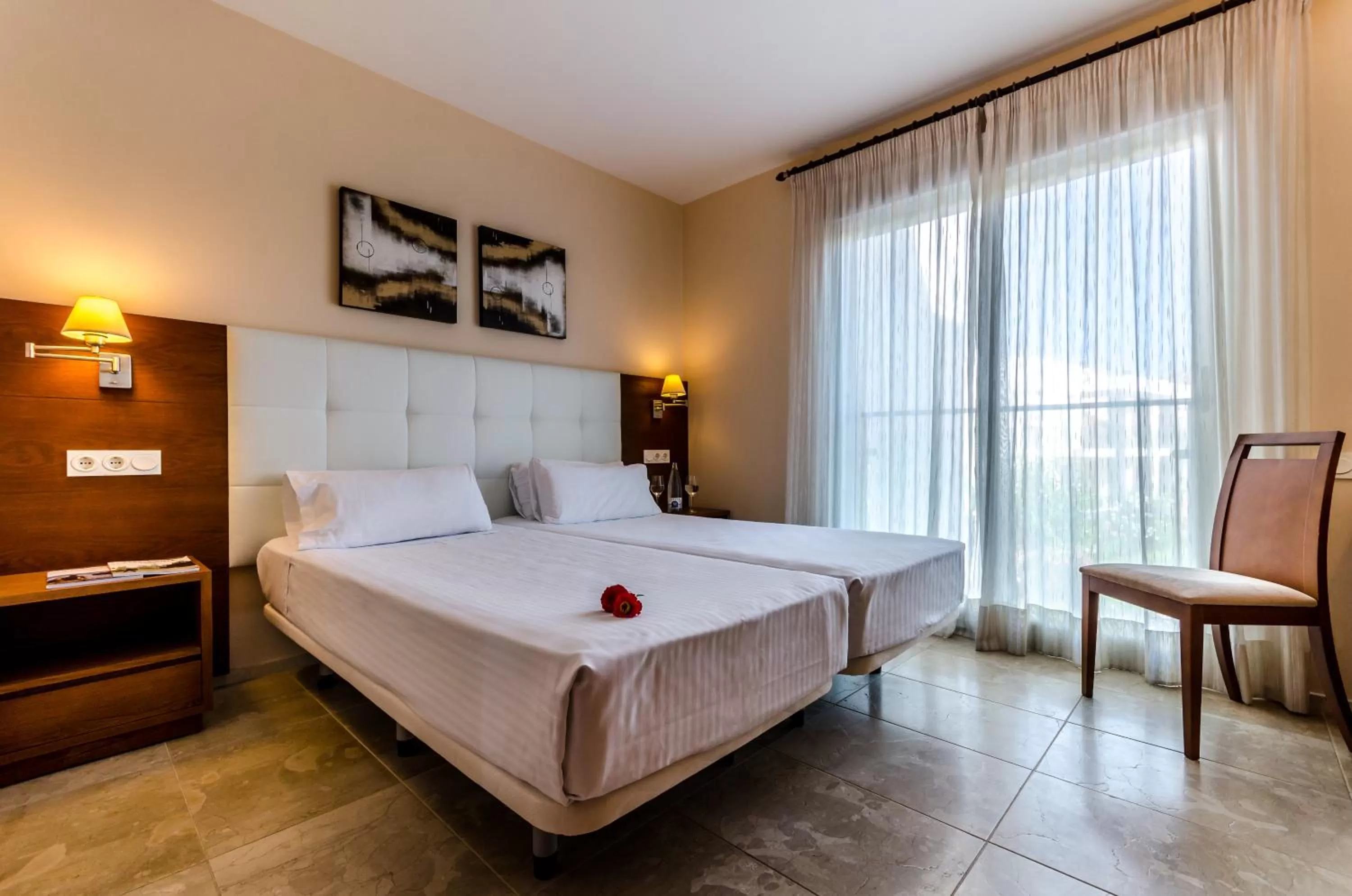 Bed in El Plantío Golf Resort