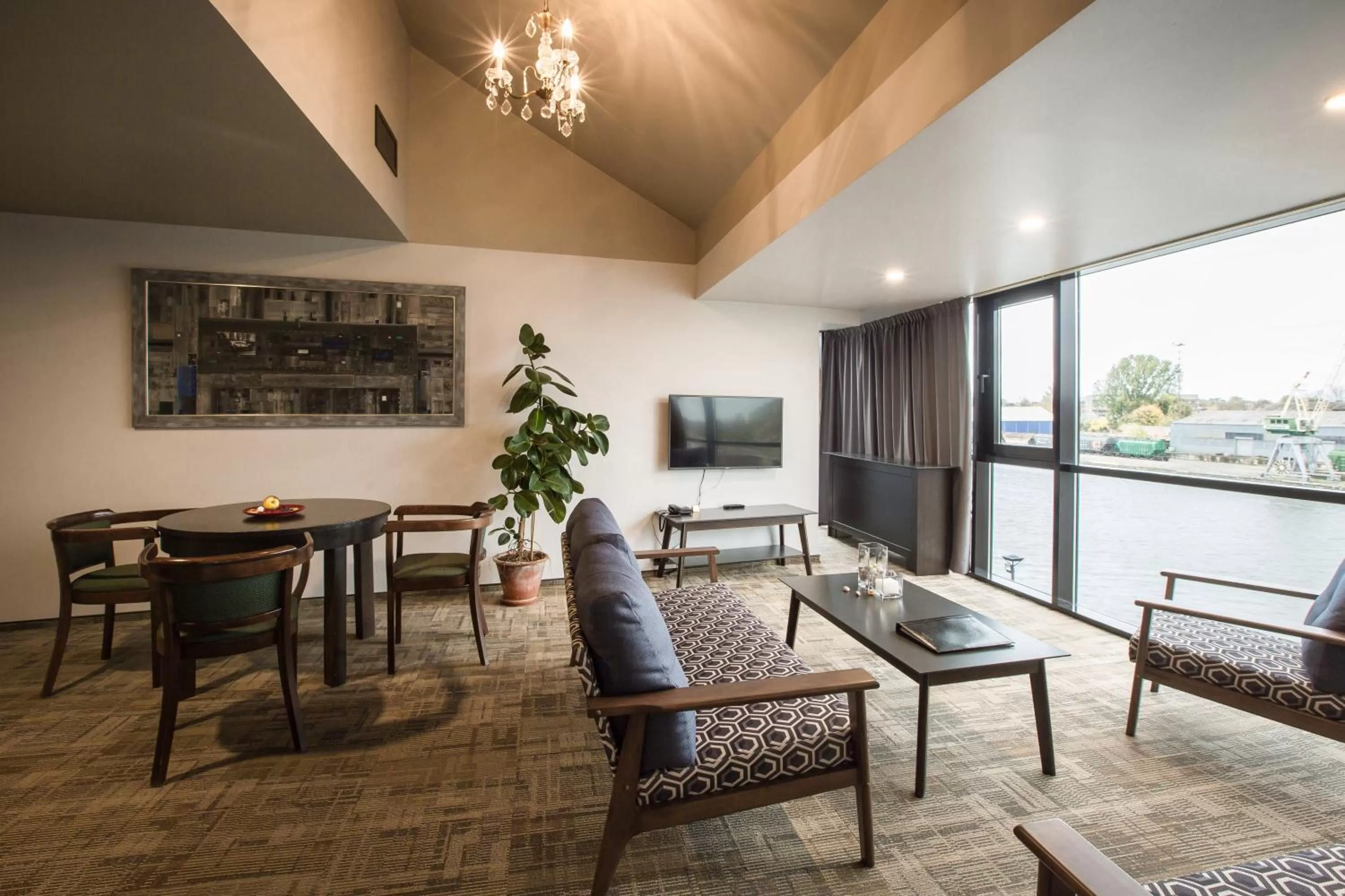 Living room in Promenade Hotel Liepaja