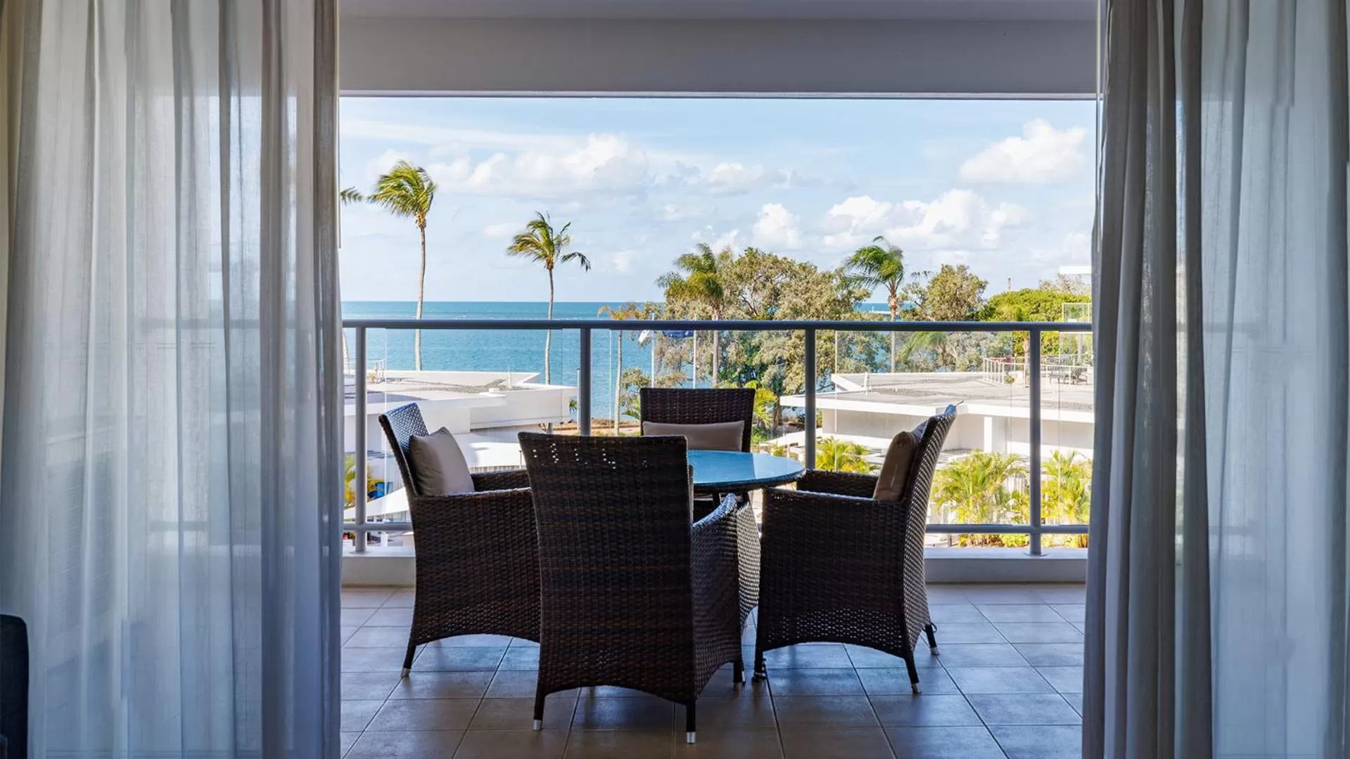 Balcony/Terrace in Oaks Hervey Bay Resort and Spa