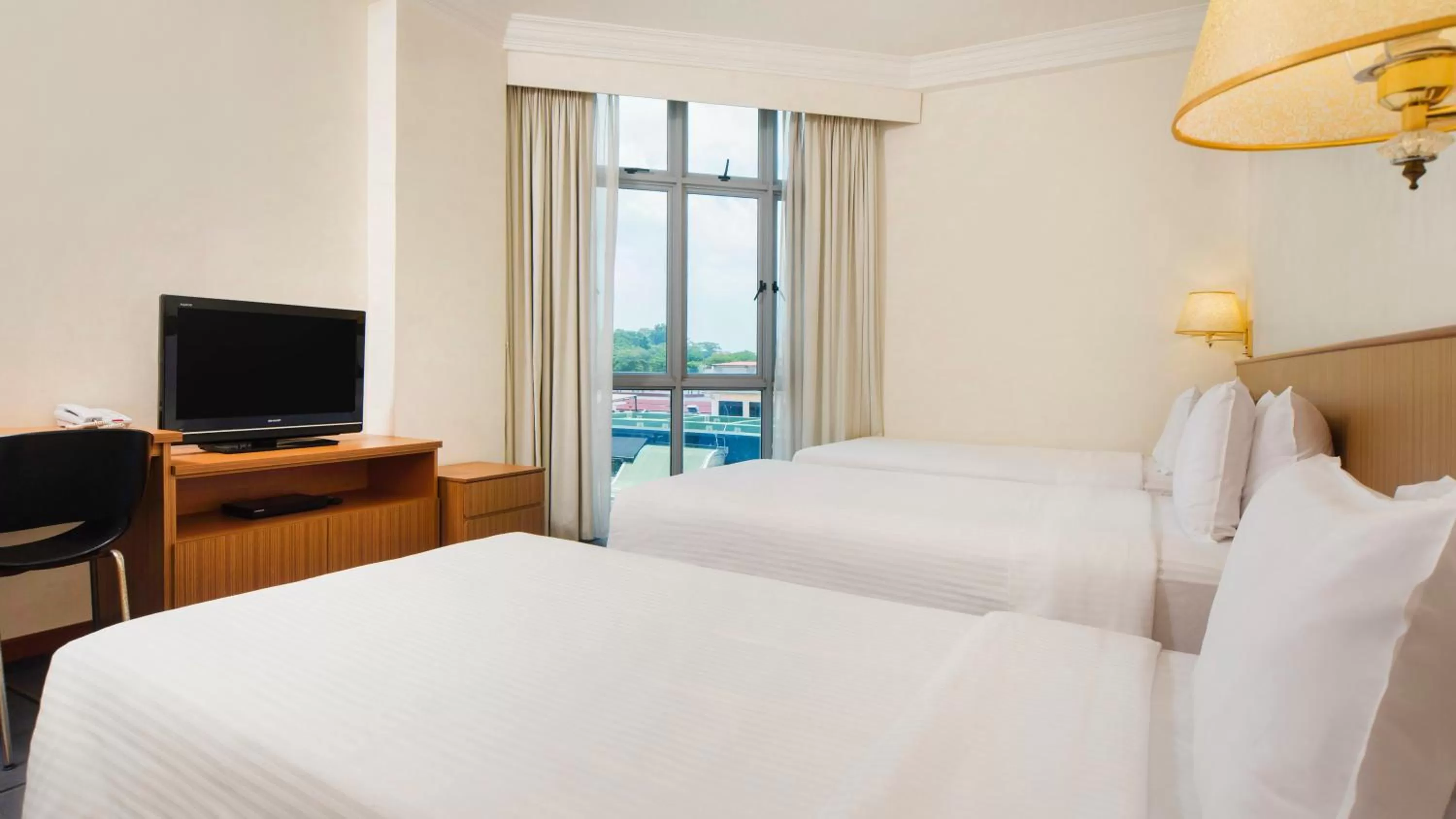 Communal lounge/ TV room, Bed in New Cape Inn