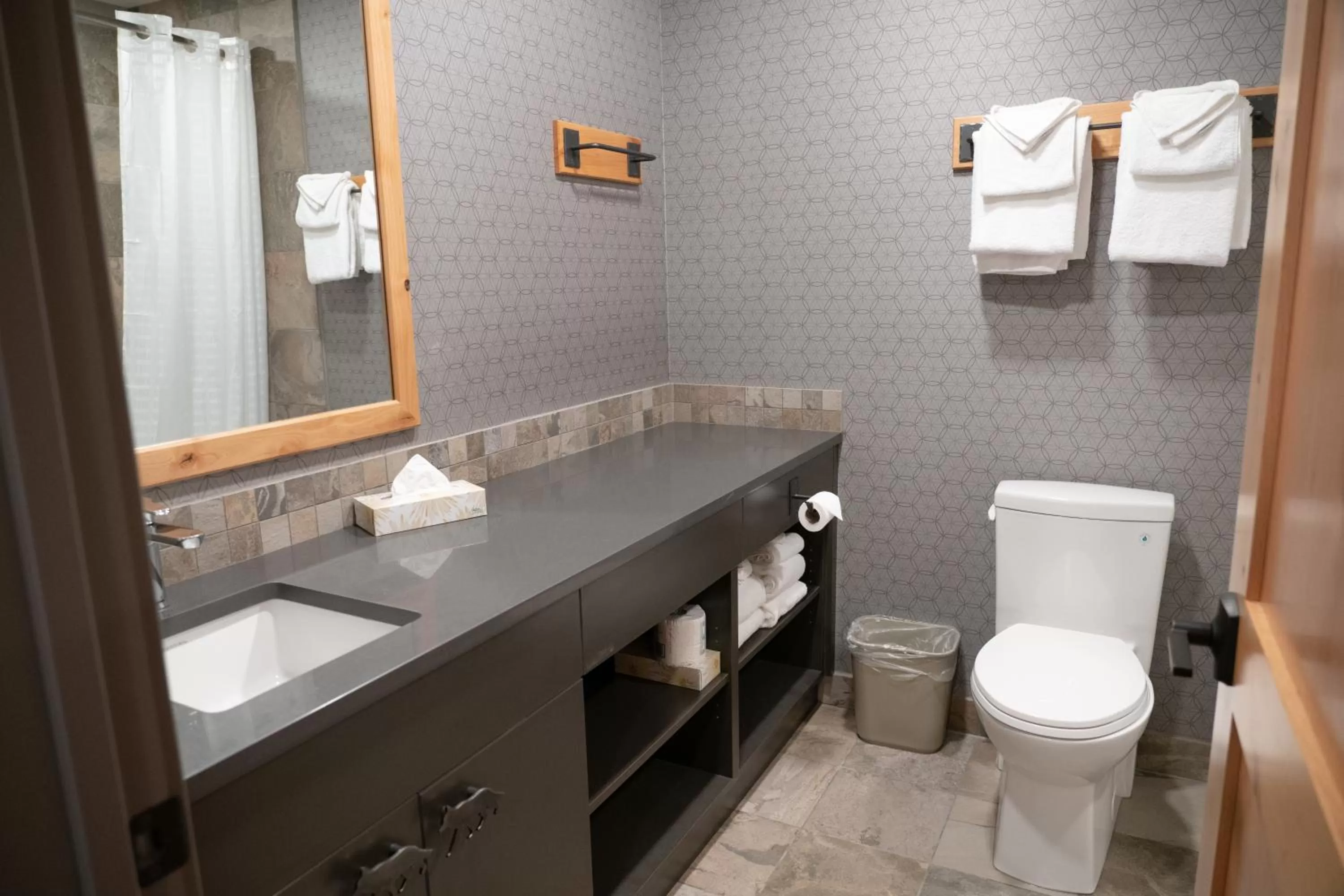 Bathroom in Banff Rocky Mountain Resort