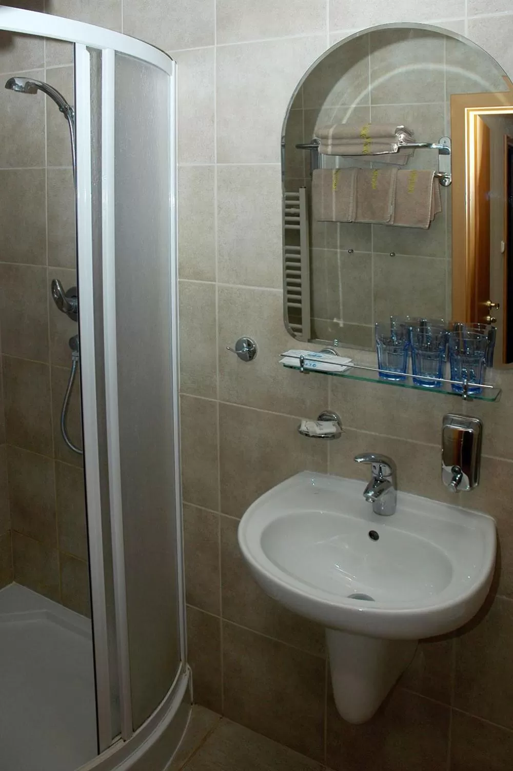 Bathroom in Hotel Restaurant Modrá Hvězda