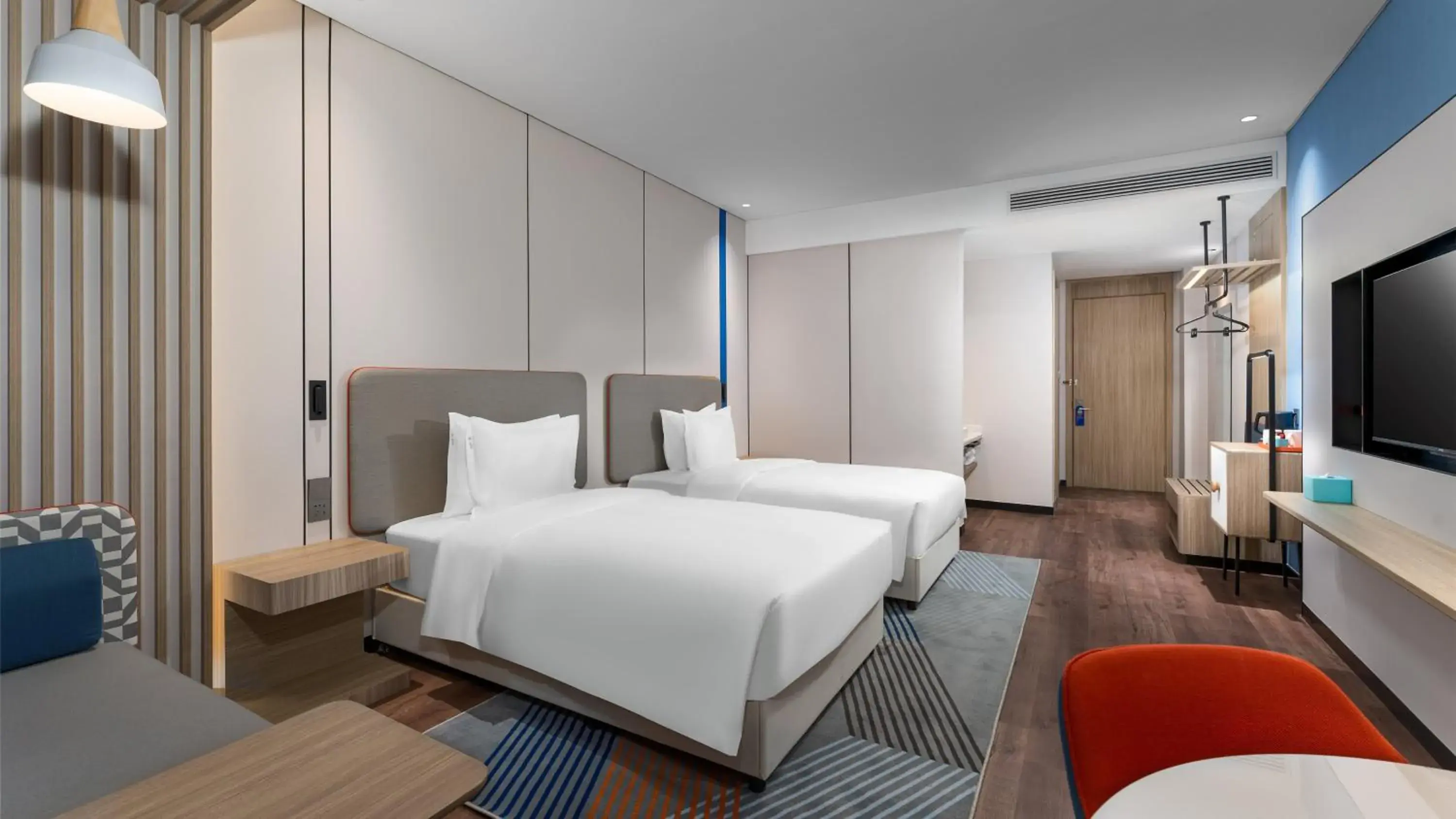 Standard Twin Room in Holiday Inn Express Nanchang Qingshan Lake View, an IHG Hotel Standard Twin Room in Holiday Inn Express Nanchang Qingshan Lake View, an IHG Hotel