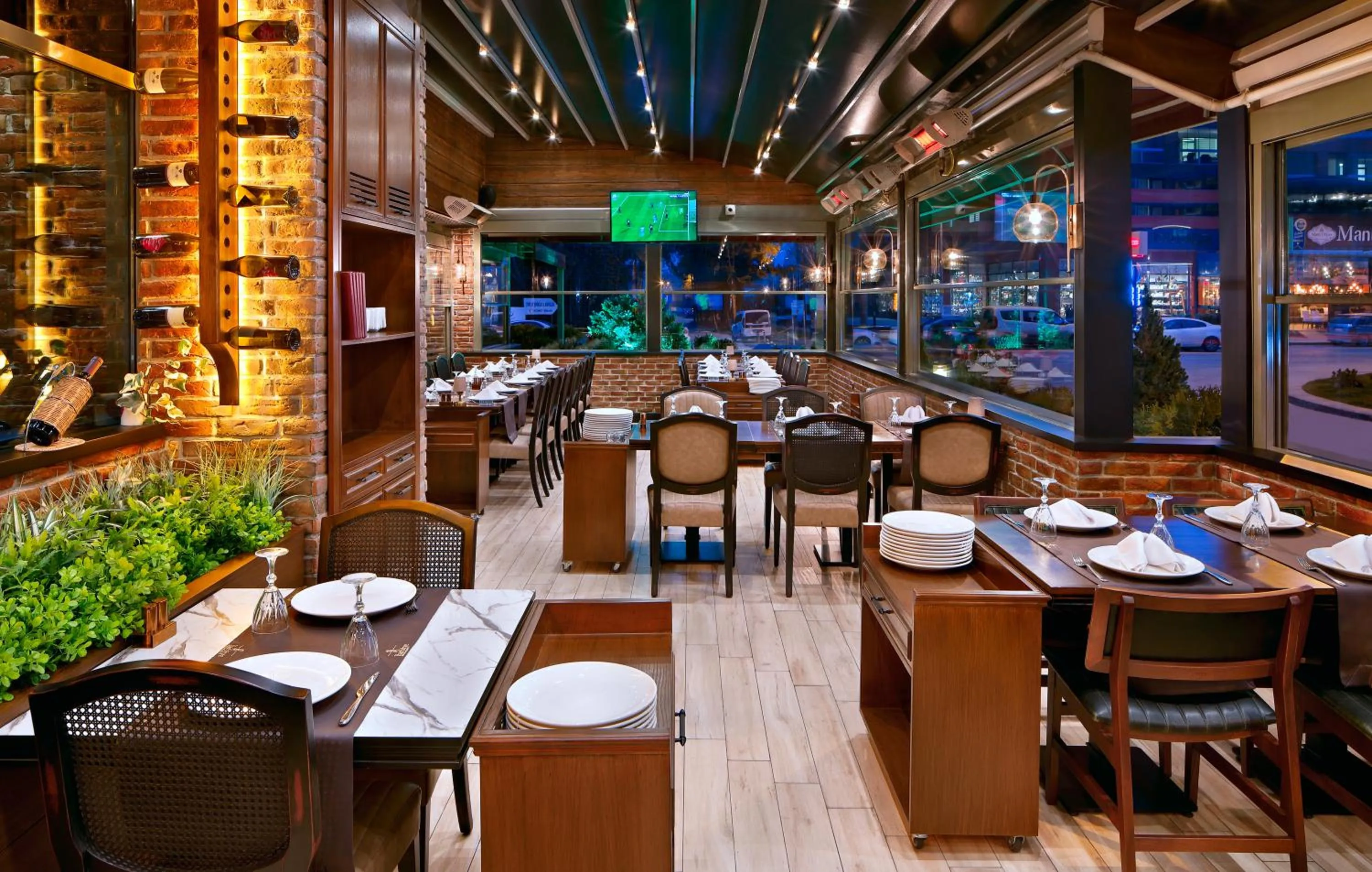 Restaurant/places to eat in The Merlot Hotel Eskisehir