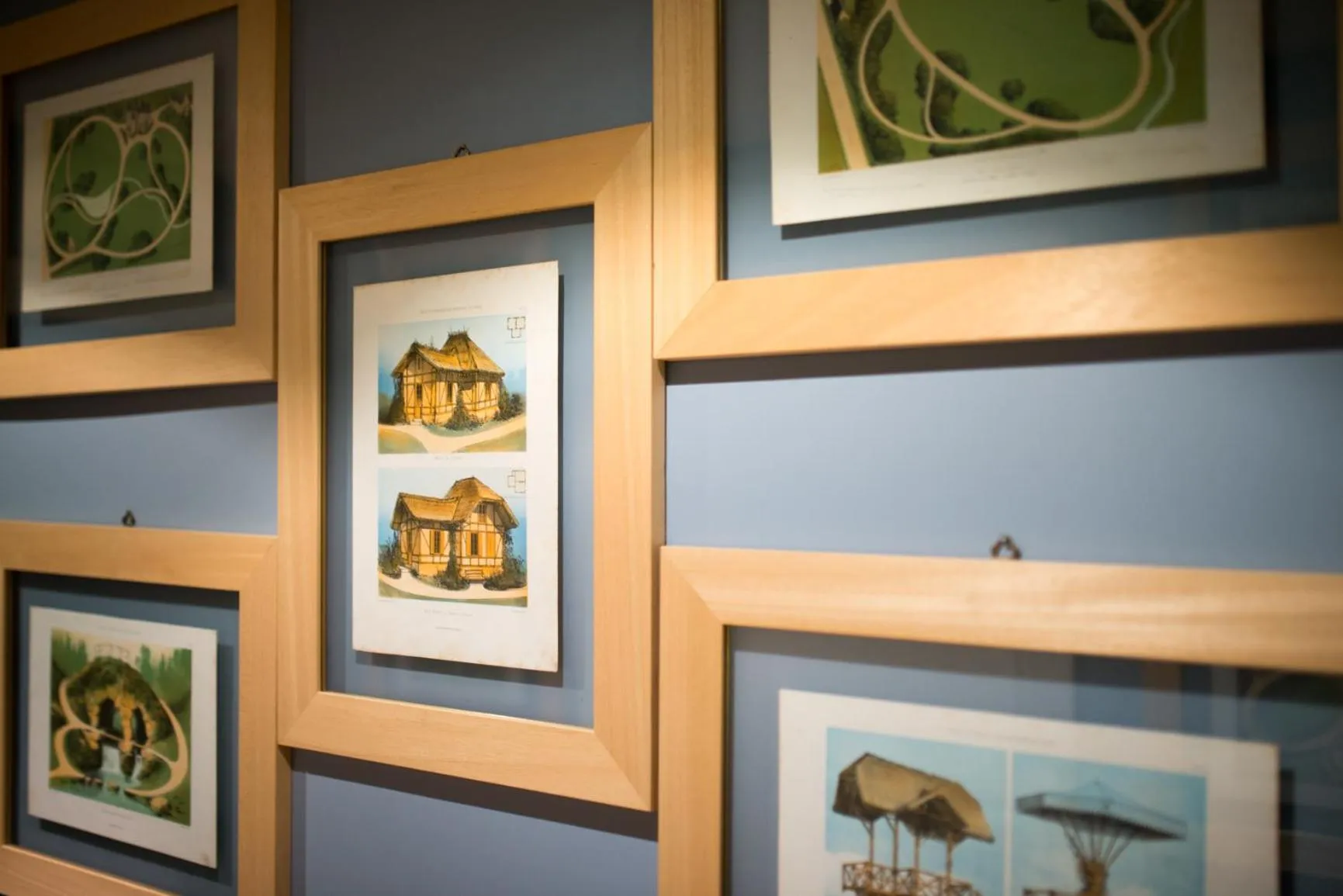 Decorative detail in Hotel Villa Linneo